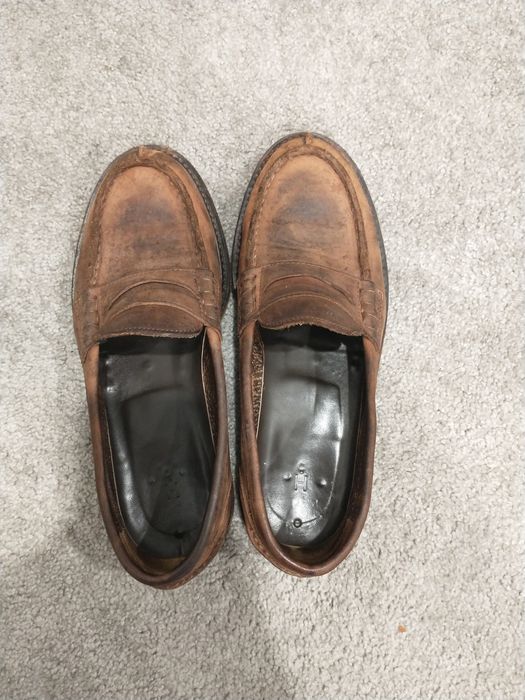 Hender Scheme Hender scheme Slouchy loafers in dark brown | Grailed