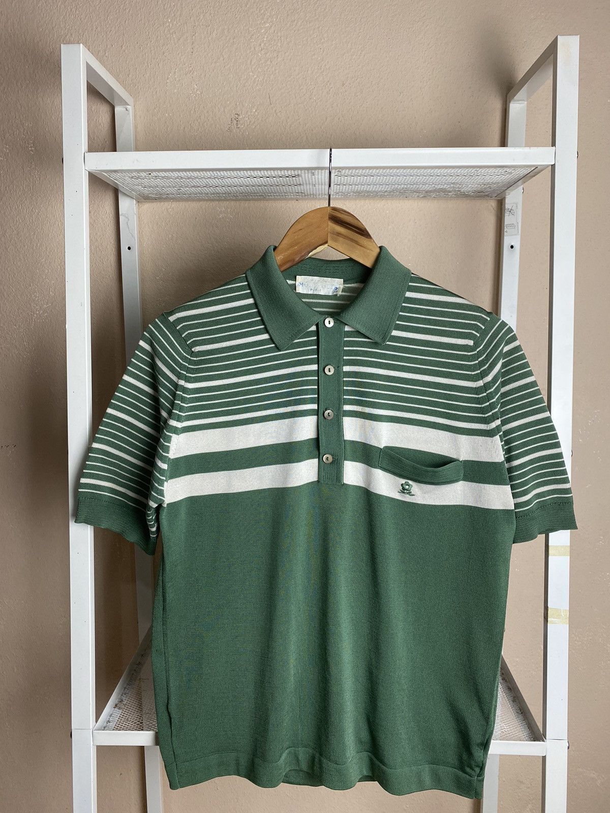 Vinatge Montagut Stripe Pocket Tee