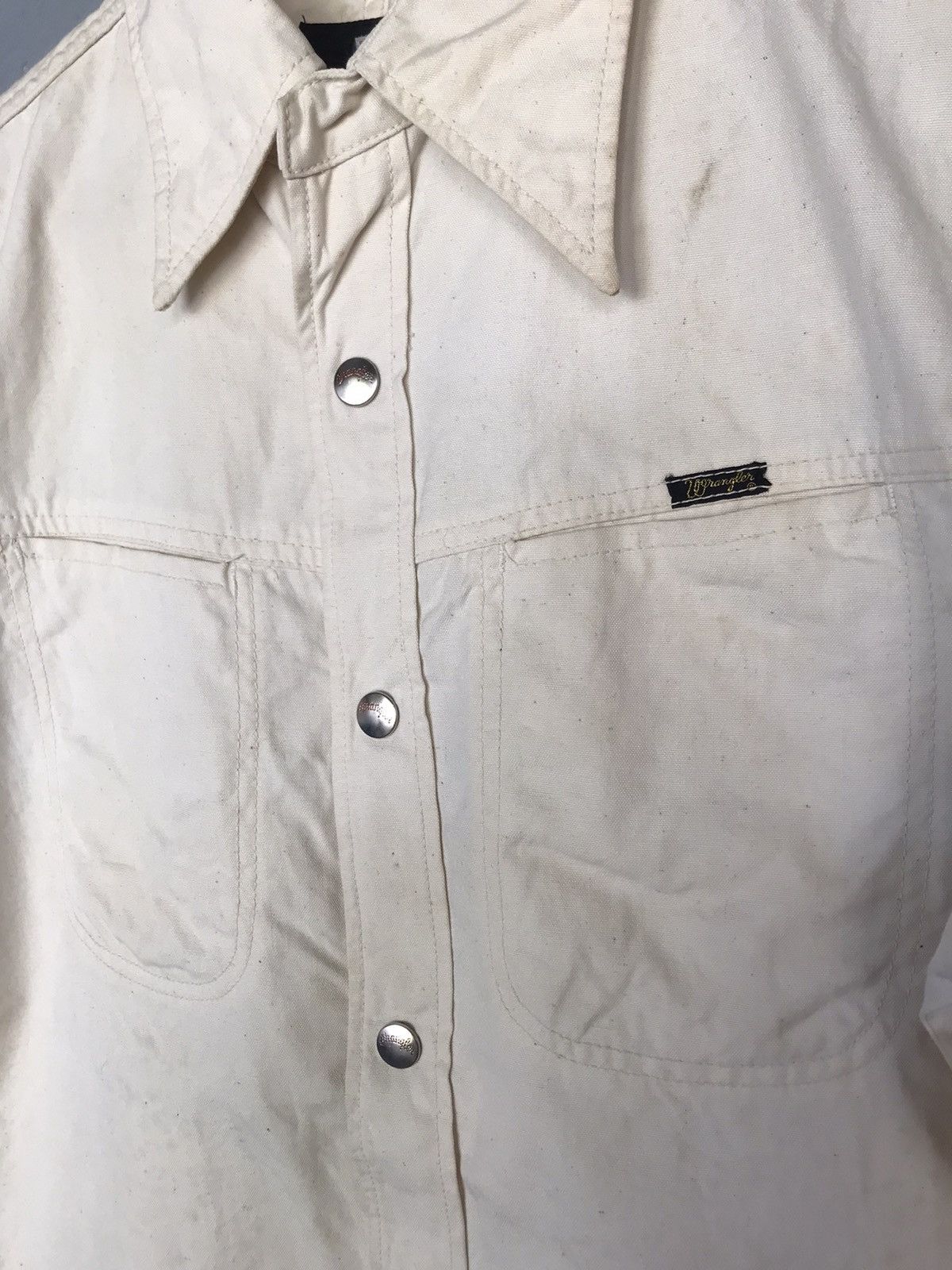 Japanese Brand × Wrangler VTG WRANGLER SHORT SLEEVE SHIRTS Size US L / EU 52-54 / 3 - 2 Thumbnail