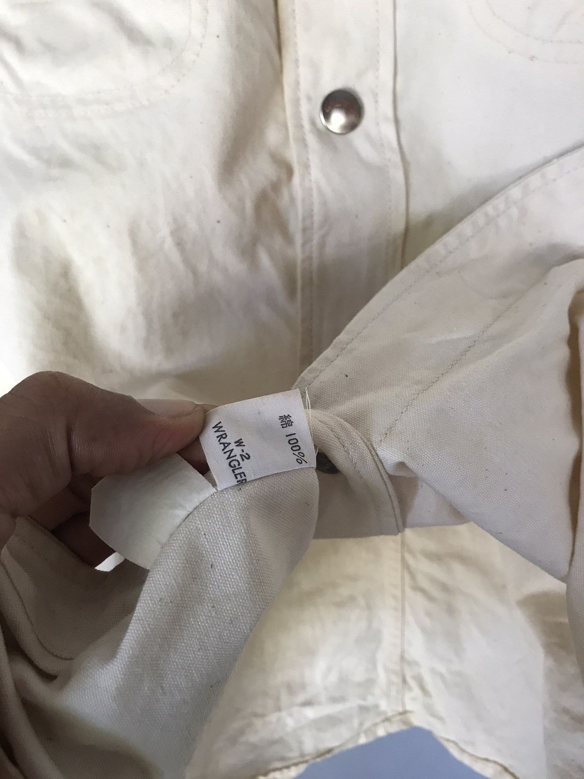 Japanese Brand × Wrangler VTG WRANGLER SHORT SLEEVE SHIRTS Size US L / EU 52-54 / 3 - 7 Thumbnail