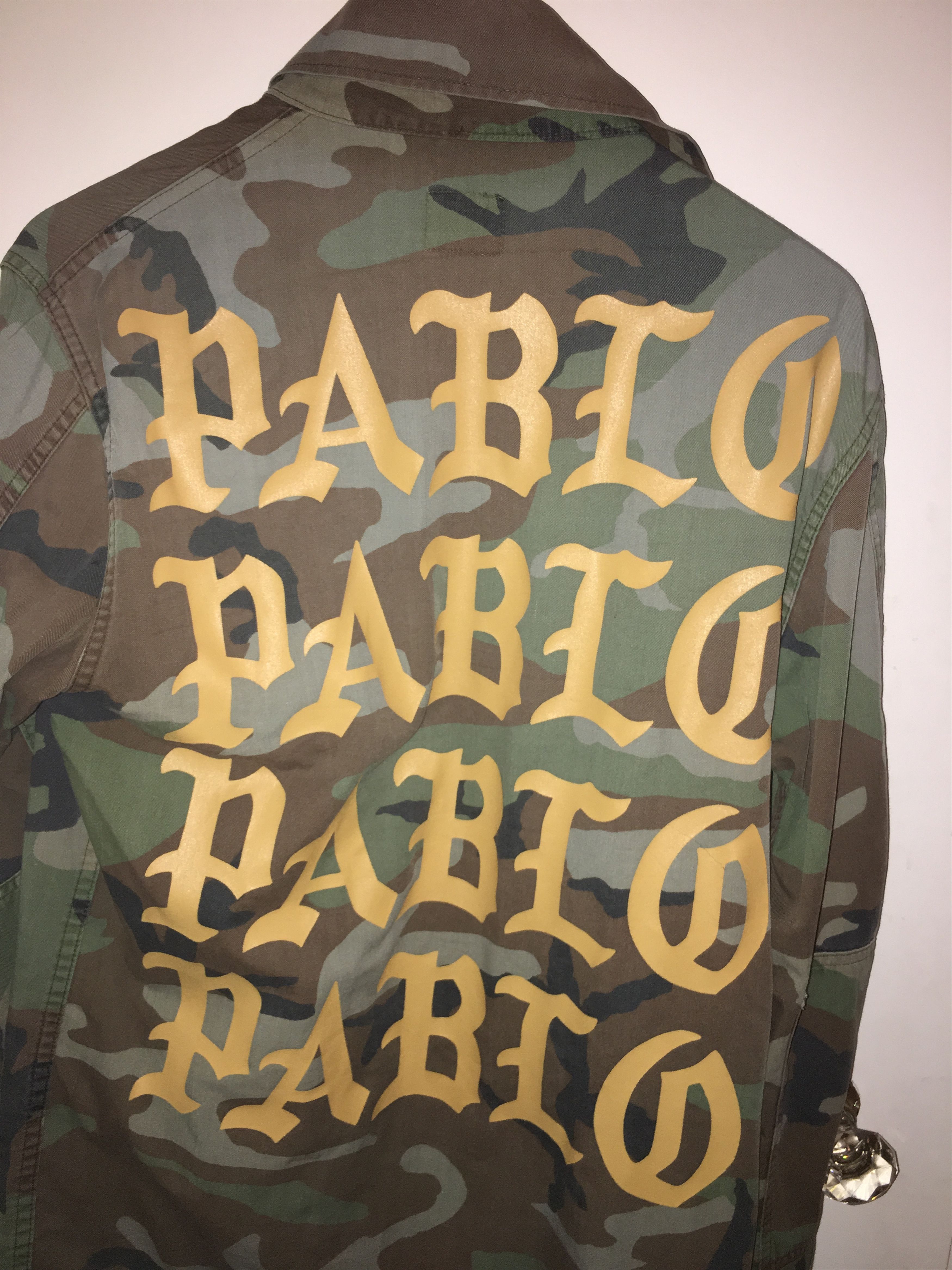 Pablo deals jacket camo