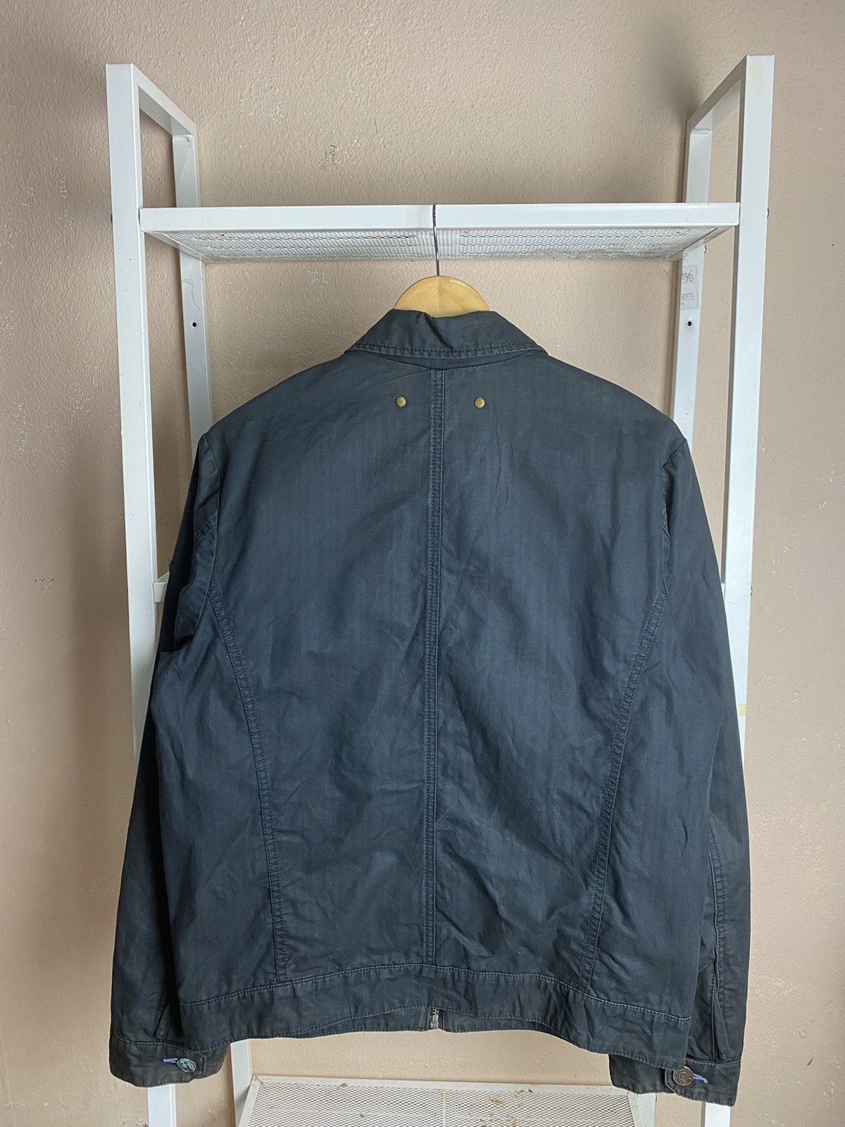 Guess GUESS Jeans Military Style Utility Jacket Arm Logo Patch Size US M / EU 48-50 / 2 - 10 Thumbnail