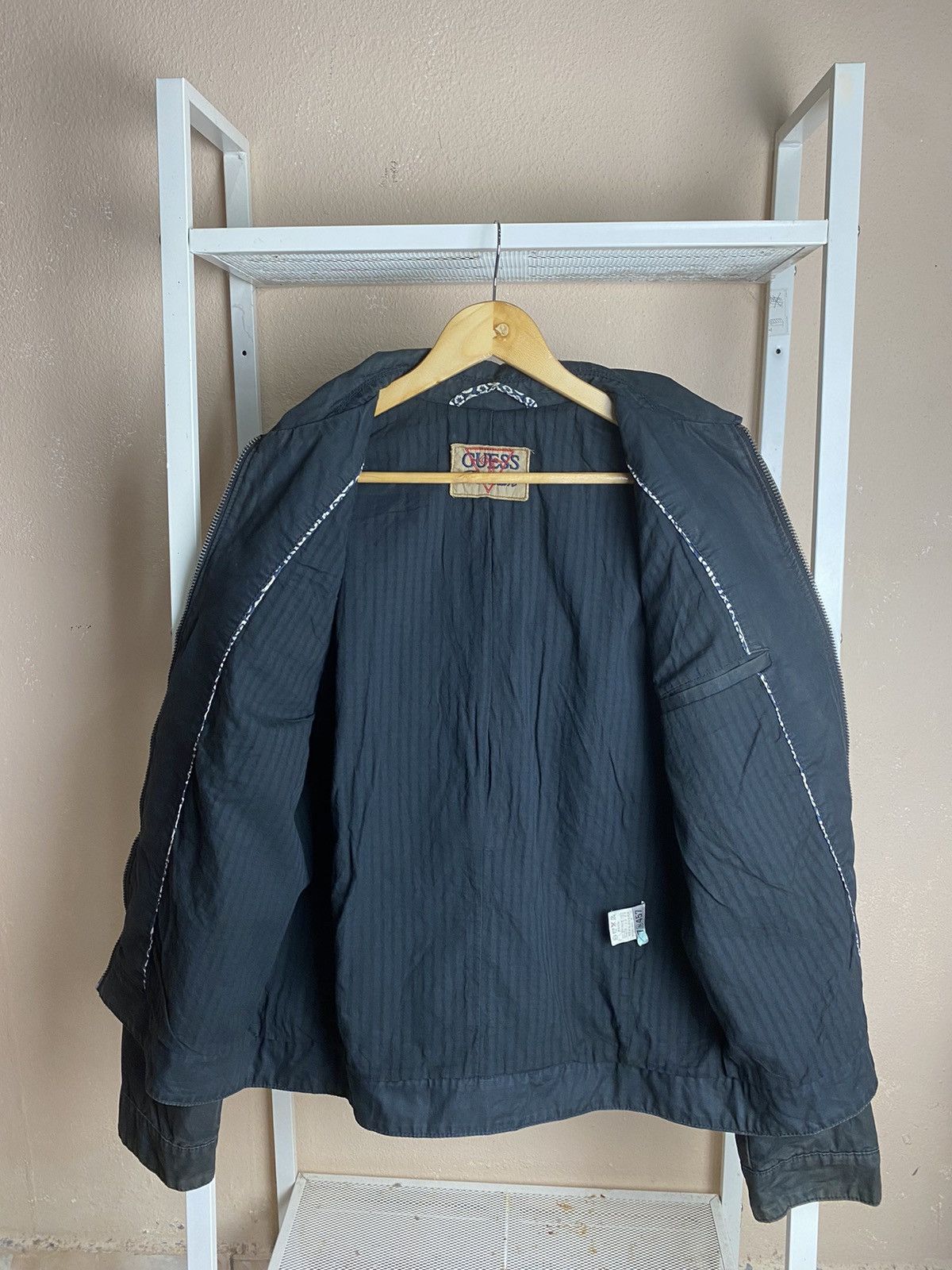 Guess GUESS Jeans Military Style Utility Jacket Arm Logo Patch Size US M / EU 48-50 / 2 - 12 Thumbnail