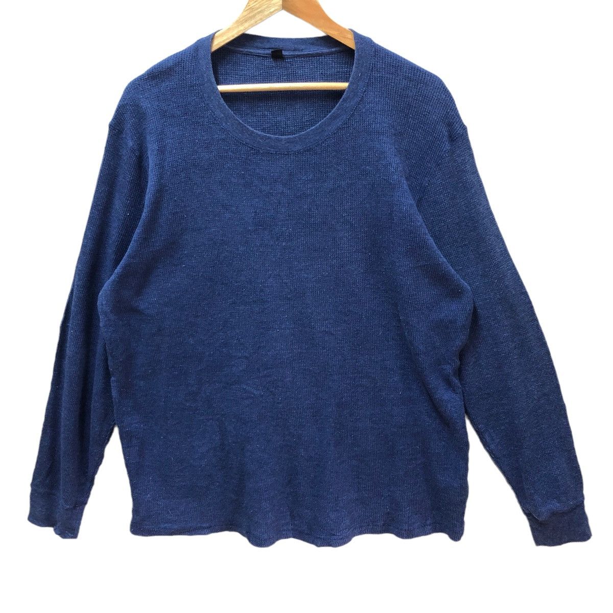 Uniqlo long sleeve waffle tshirt
