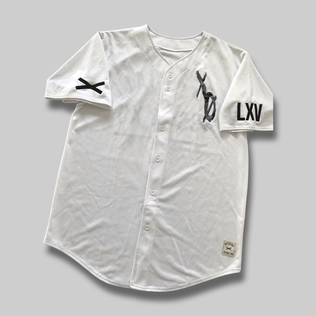 The Weeknd *GRAIL* Official Issue XO Baseball Jersey 2XO14 white Size US M / EU 48-50 / 2 - 3 Thumbnail