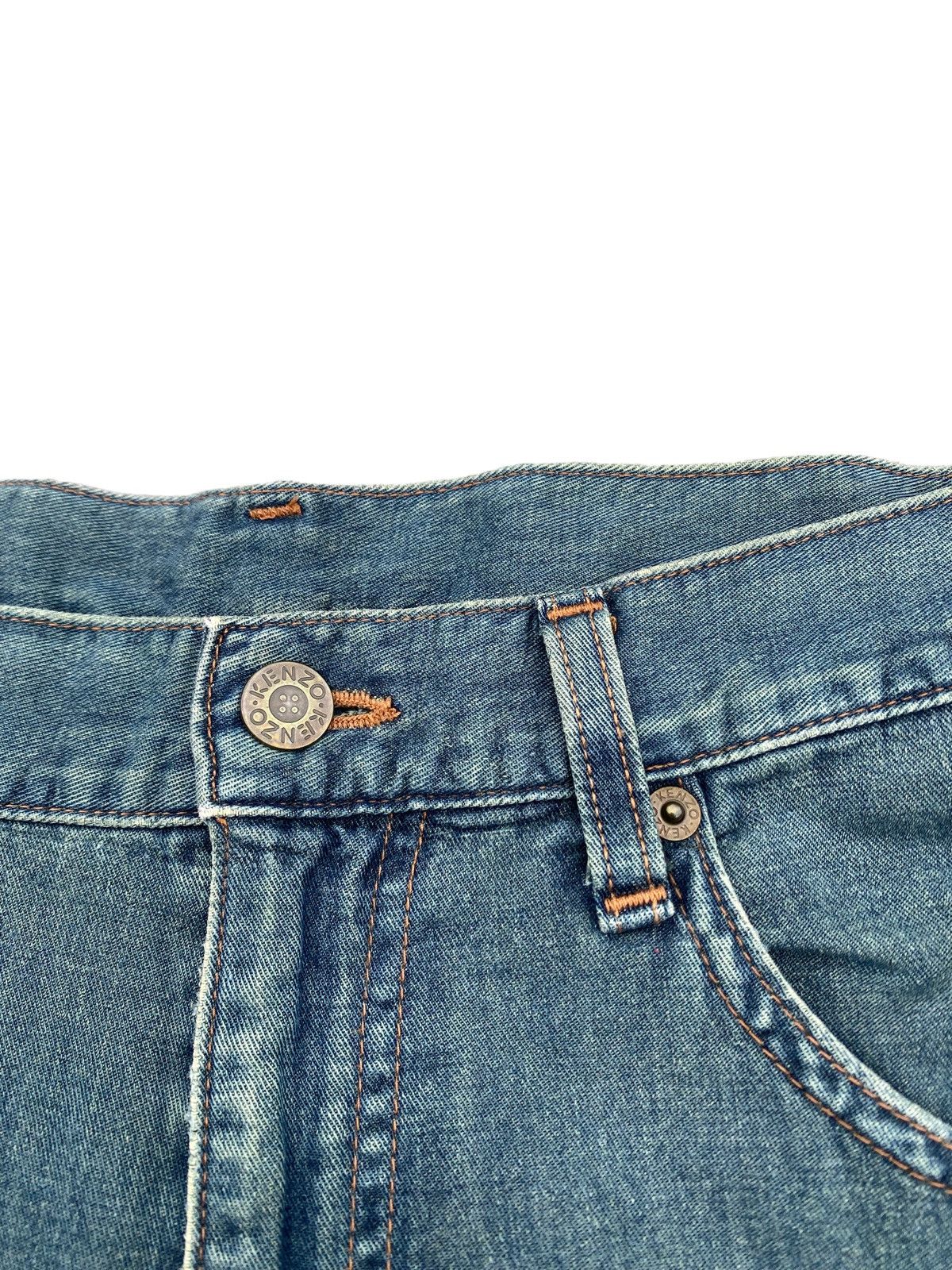 Kenzo 🇯🇵 1990s Kenzo Jeans 🇯🇵 Size US 30 / EU 46 - 9 Thumbnail
