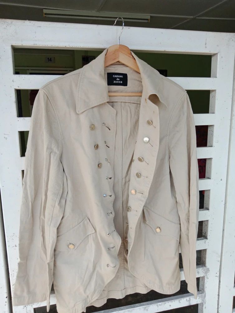 Issey Miyake Issey Miyake Zucca Avant Garde Buttons Metal Jacket Size US S / EU 44-46 / 1 - 3 Thumbnail
