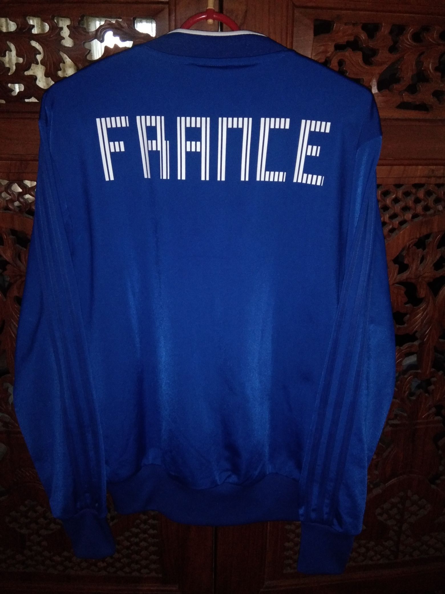 Adidas BNWT Adidas France Tracktop jacket World Cup Size US S / EU 44-46 / 1 - 3 Thumbnail