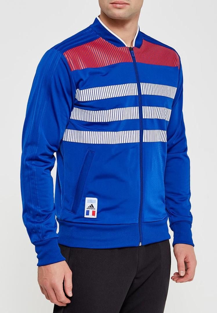 Adidas BNWT Adidas France Tracktop jacket World Cup Size US S / EU 44-46 / 1 - 1 Thumbnail