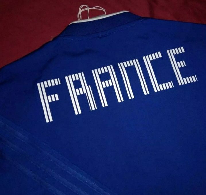 Adidas BNWT Adidas France Tracktop jacket World Cup Size US S / EU 44-46 / 1 - 6 Thumbnail