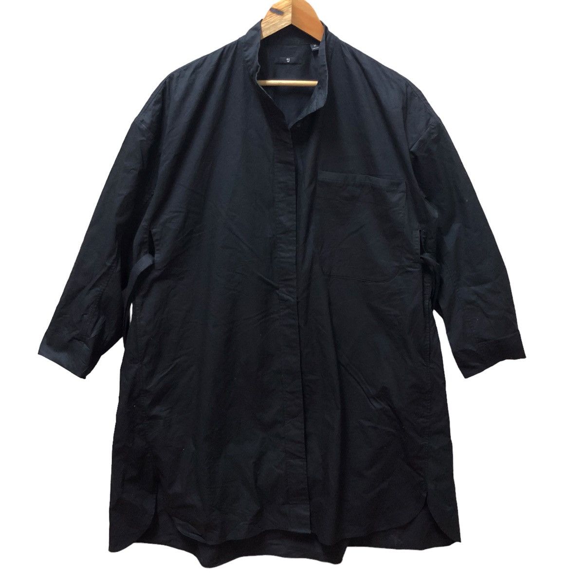 Jil Sander × Uniqlo Uniqlo x jil sander J+ long black jacket Size US M / EU 48-50 / 2 - 1 Thumbnail