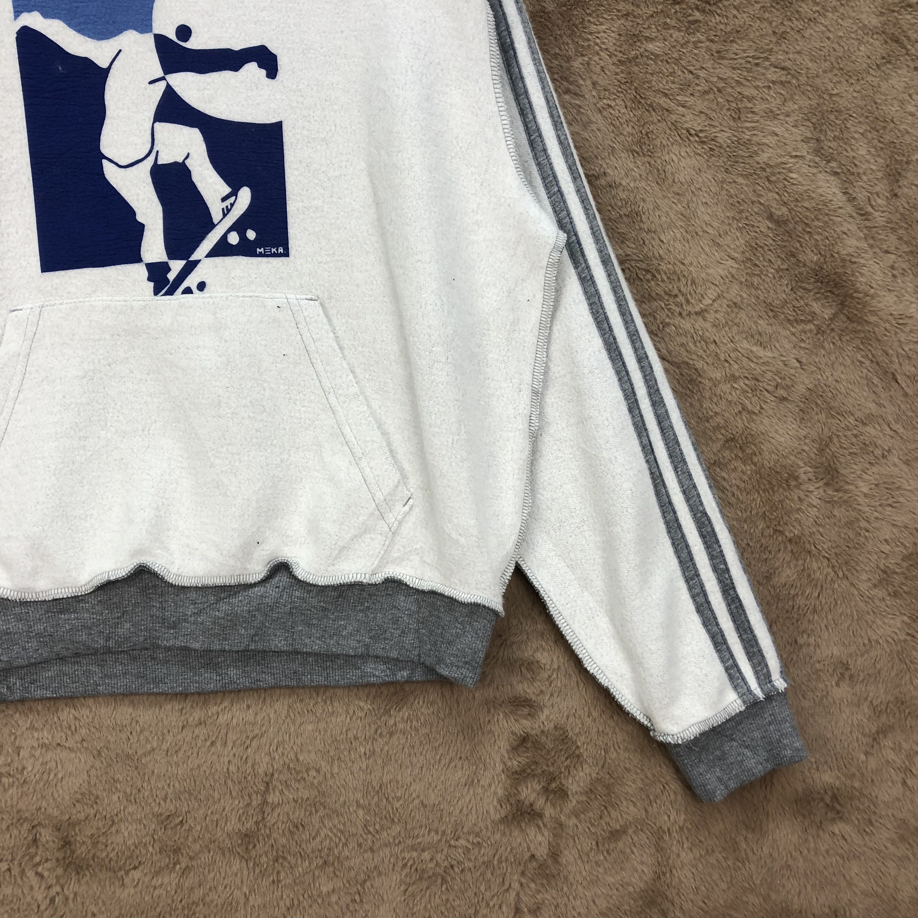 Adidas Adidas Skaters MEKA REVERSEMKHOOD Pullover Hoodies #4972-38 Size US S / EU 44-46 / 1 - 6 Thumbnail