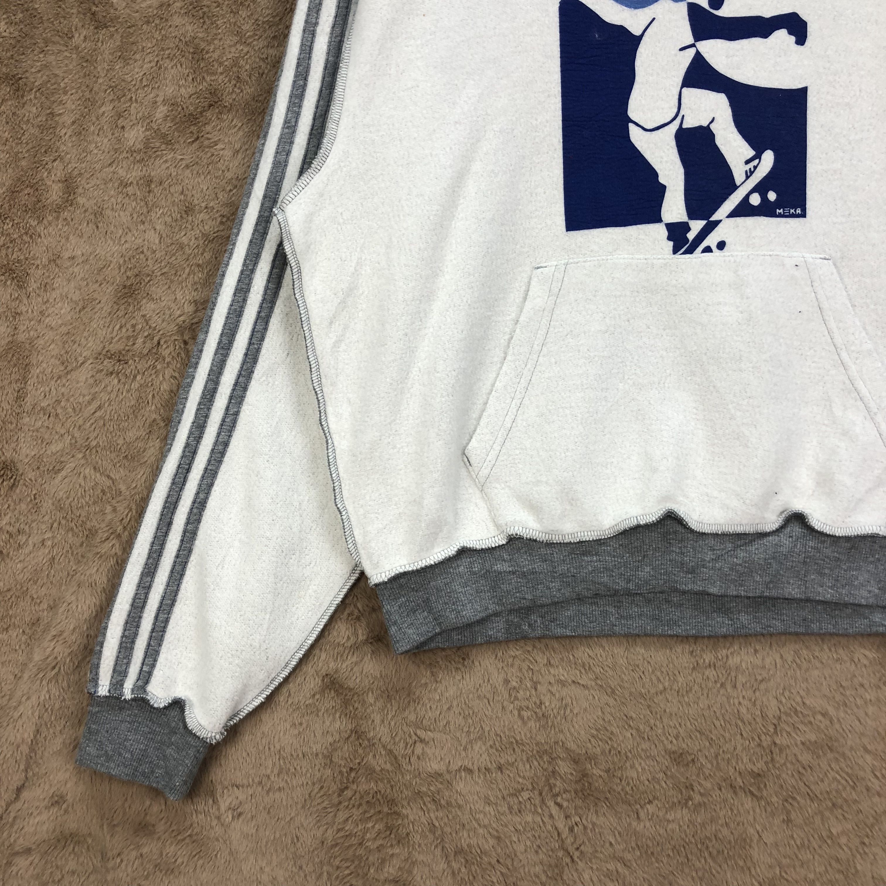 Adidas Adidas Skaters MEKA REVERSEMKHOOD Pullover Hoodies #4972-38 Size US S / EU 44-46 / 1 - 5 Thumbnail