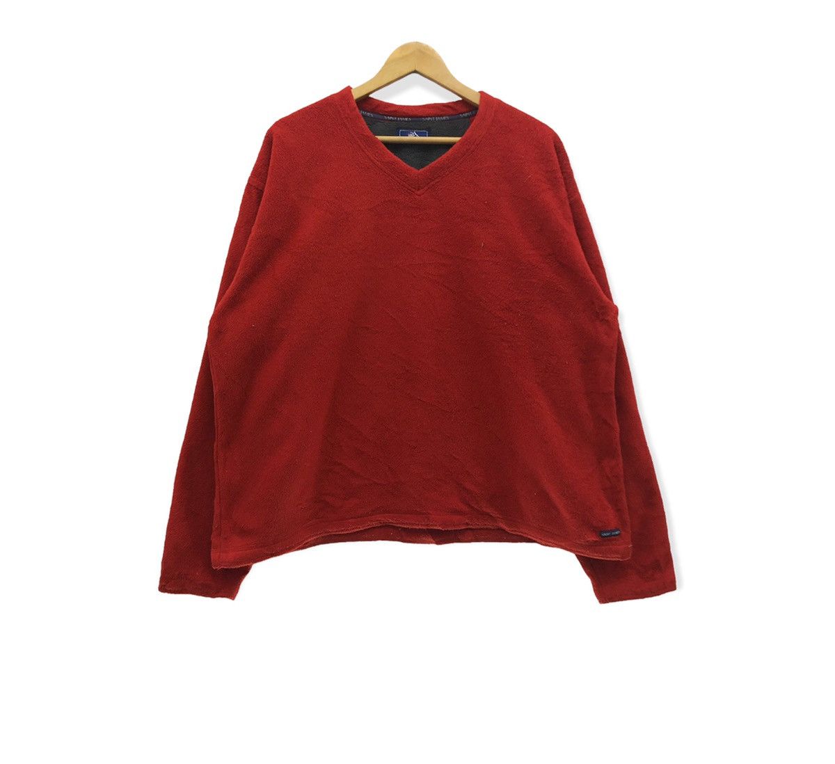 Vintage Saint James Fleece Made In France Designer Fashion