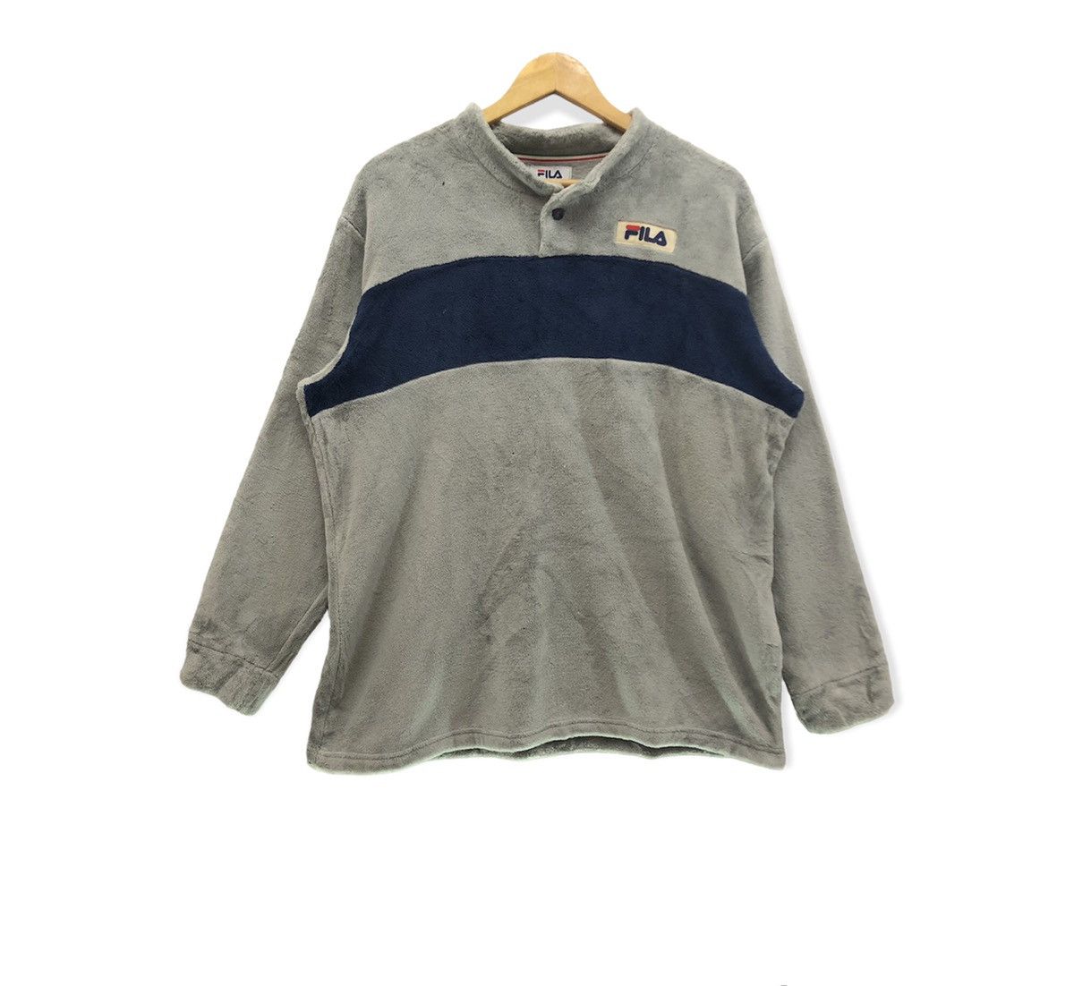 Rare!!! Fila Fleech Sportwear Sweater Sweatshirt Tennis
