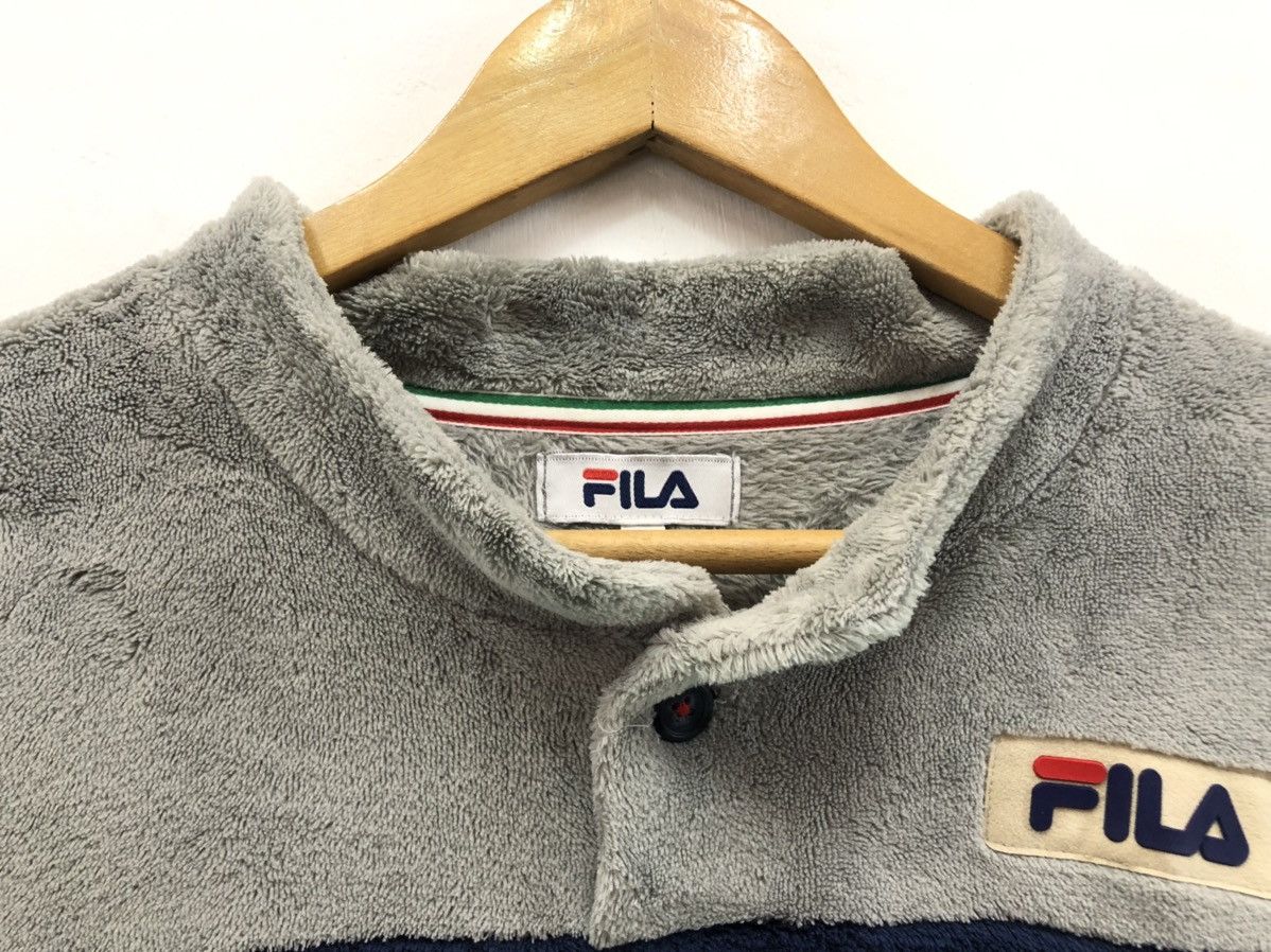Rare!!! Fila Fleech Sportwear Sweater Sweatshirt Tennis