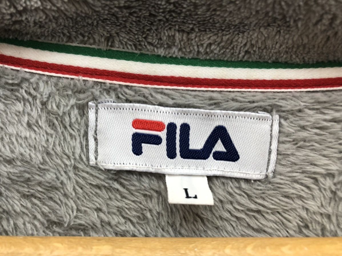 Rare!!! Fila Fleech Sportwear Sweater Sweatshirt Tennis