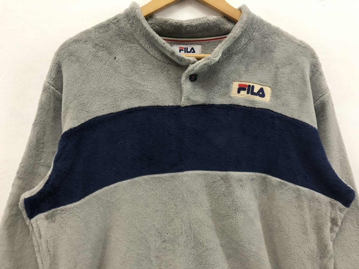 Rare!!! Fila Fleech Sportwear Sweater Sweatshirt Tennis