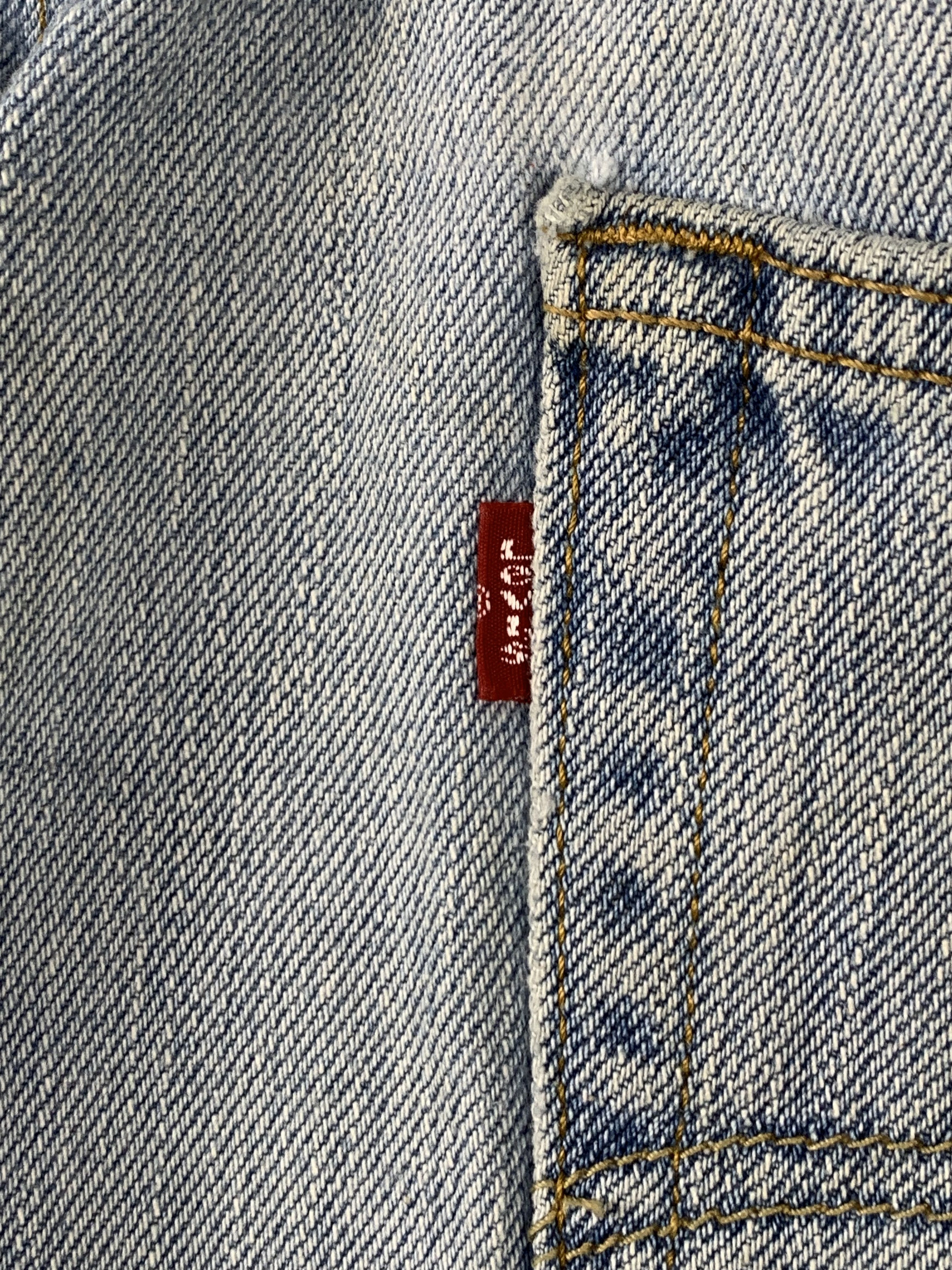 Levi's Vintage Levis 550 Light Wash Jeans DP1994 Size US 39 - 4 Thumbnail
