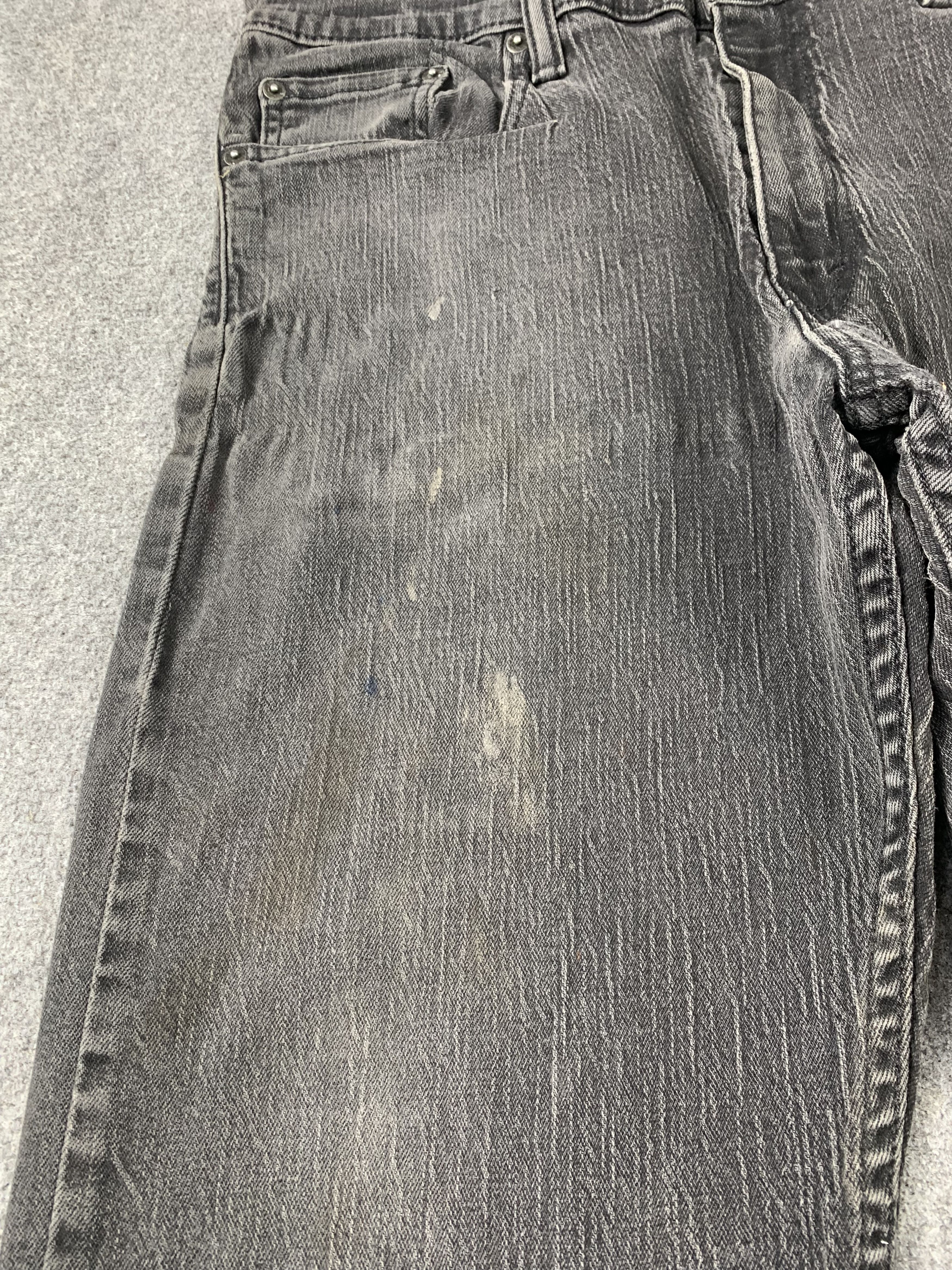 Levi's Vintage Levis 514 Faded Black Jeans DP1997 Size US 35 - 13 Thumbnail
