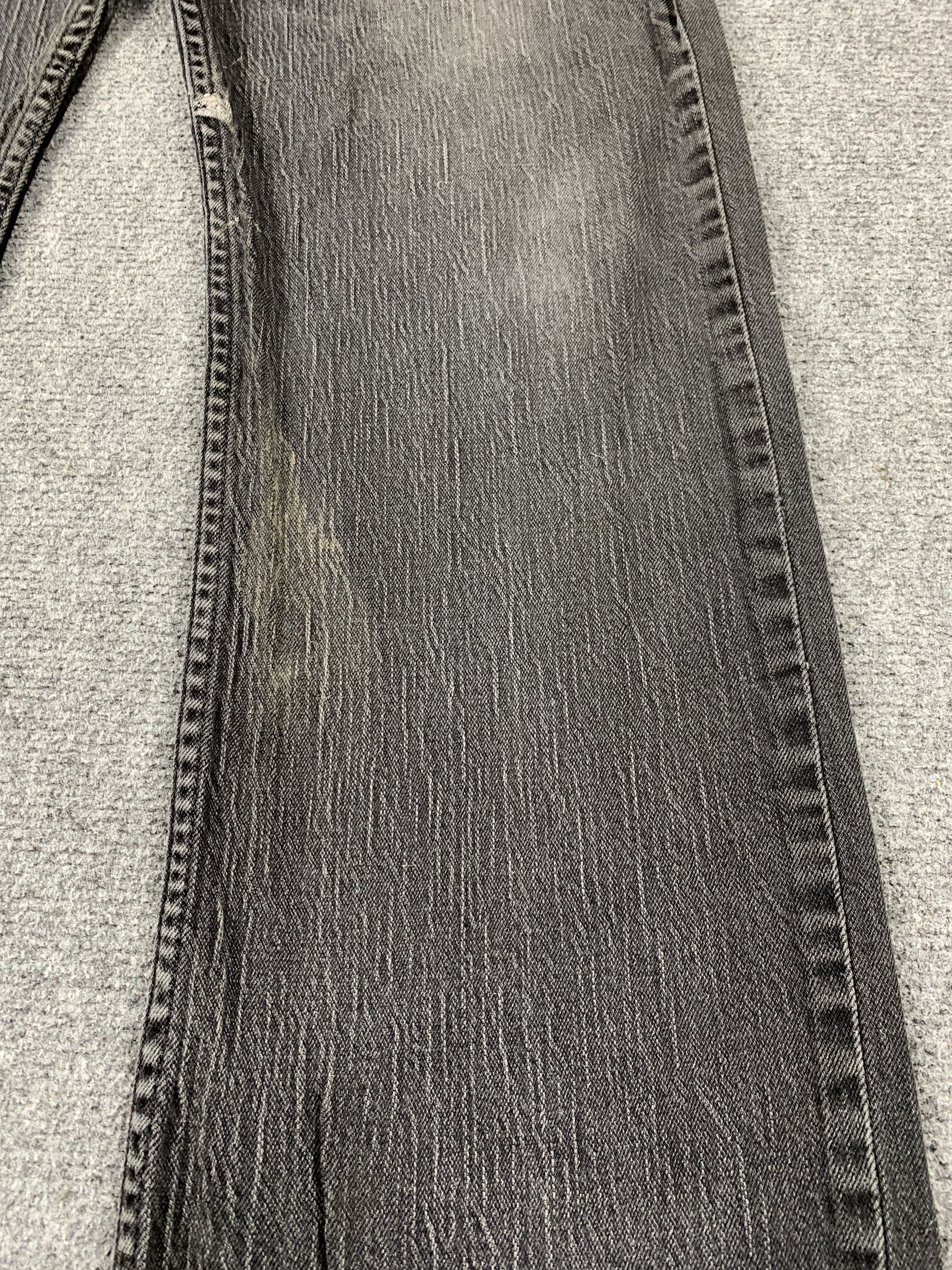 Levi's Vintage Levis 514 Faded Black Jeans DP1997 Size US 35 - 14 Thumbnail
