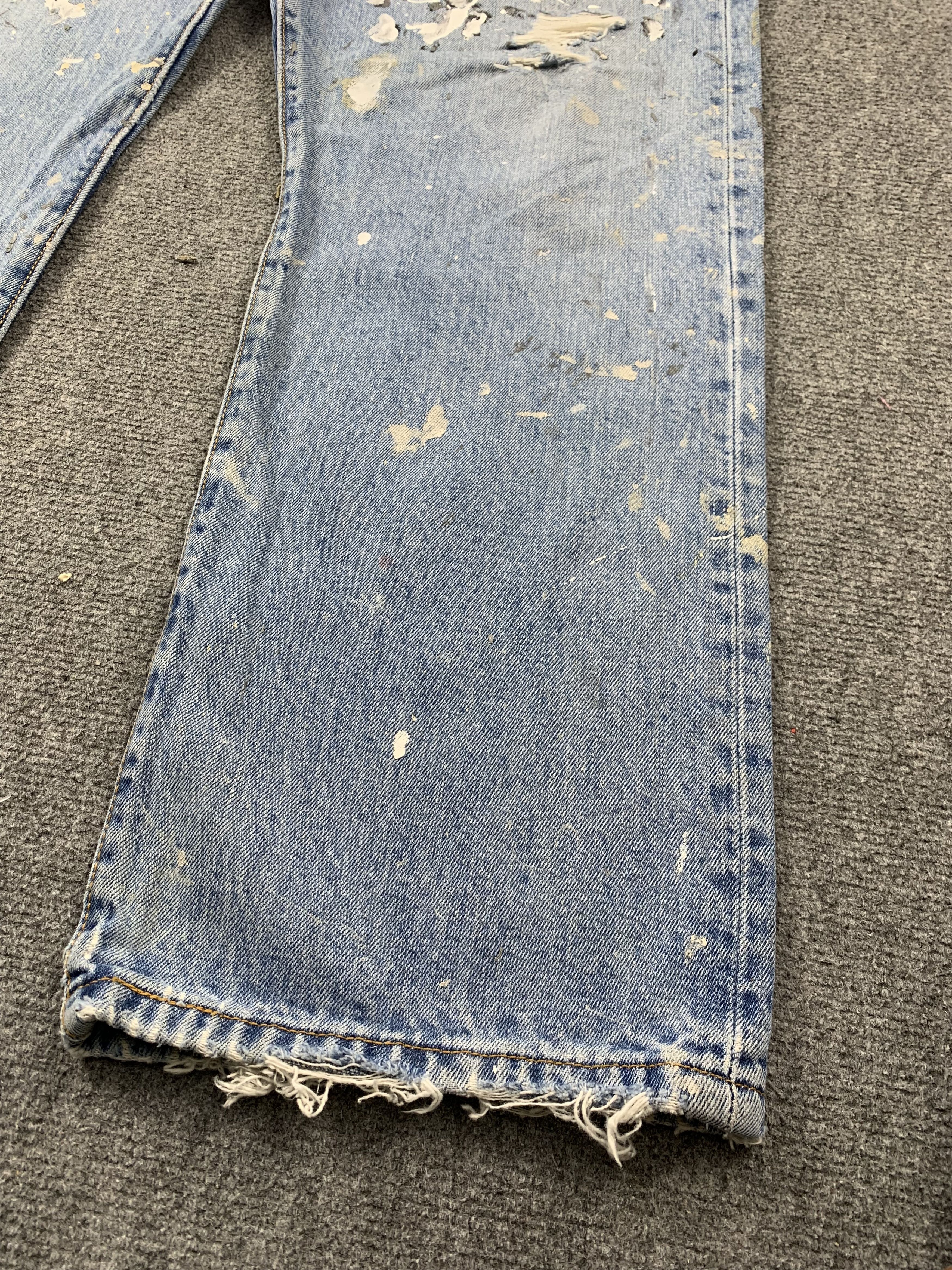 Levi's Vintage Levis 501 Light Wash Jeans DP2000 Size US 34 / EU 50 - 13 Thumbnail