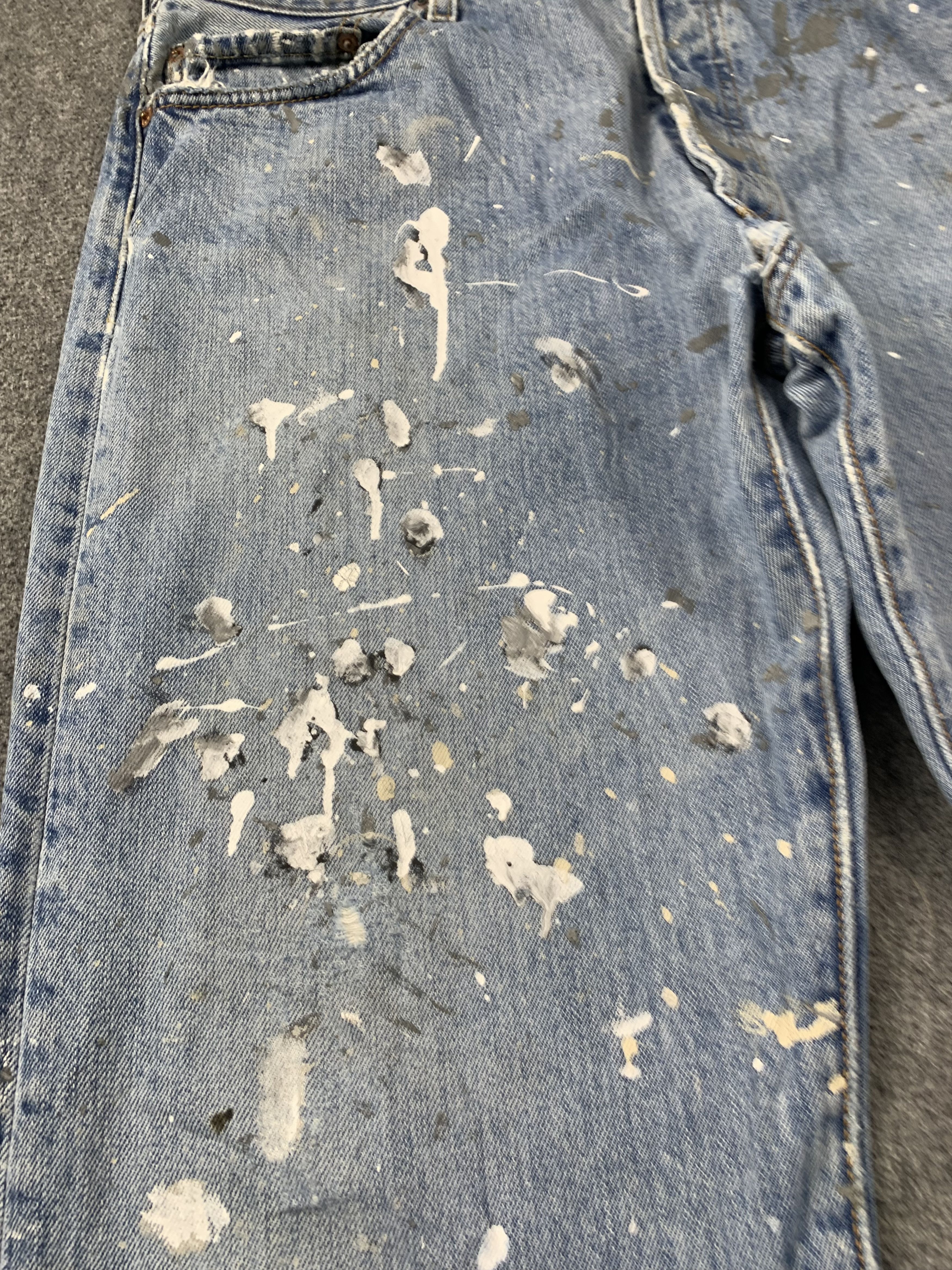 Levi's Vintage Levis 501 Light Wash Jeans DP2000 Size US 34 / EU 50 - 12 Thumbnail
