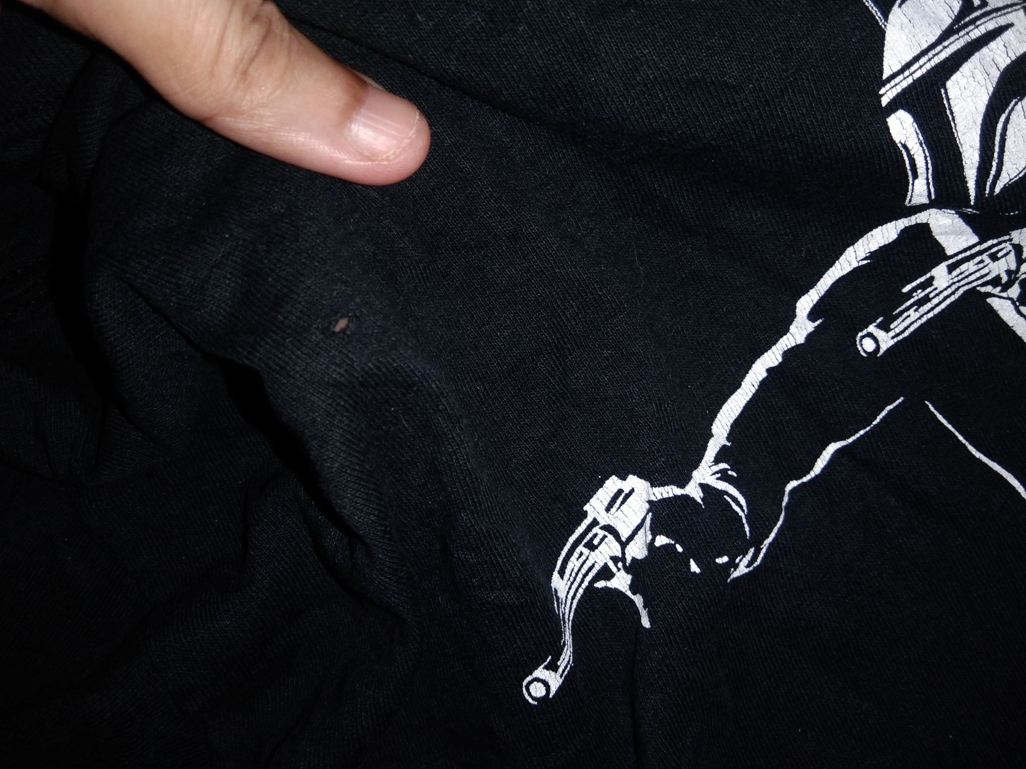 Vintage VTG Y2K 2000s Pulp Fiction x Star Wars tshirt parody movie Size US M / EU 48-50 / 2 - 4 Thumbnail