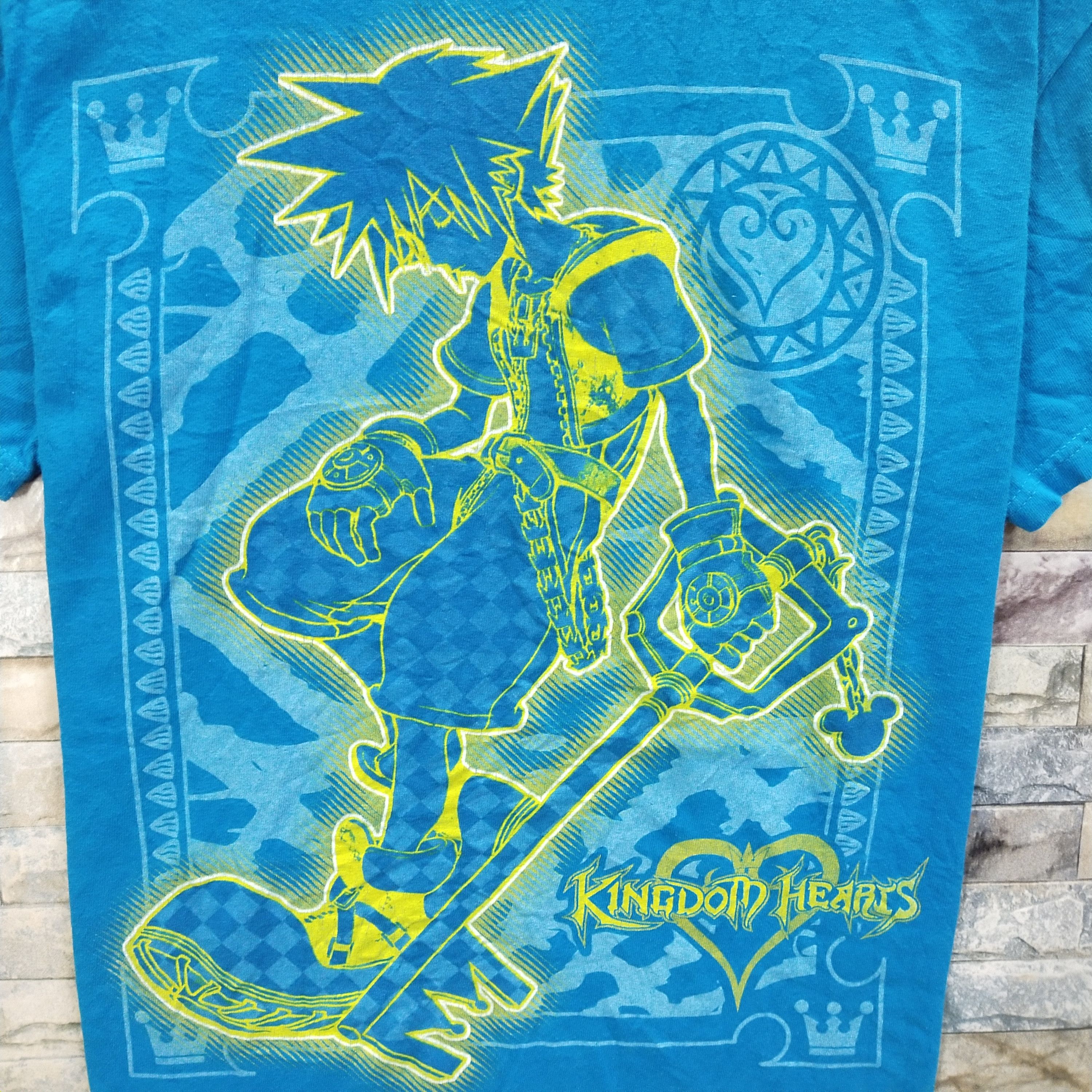 Anime Rare‼️Kingdom Hearts Sora Disney Video Games Shirt Size US M / EU 48-50 / 2 - 3 Thumbnail