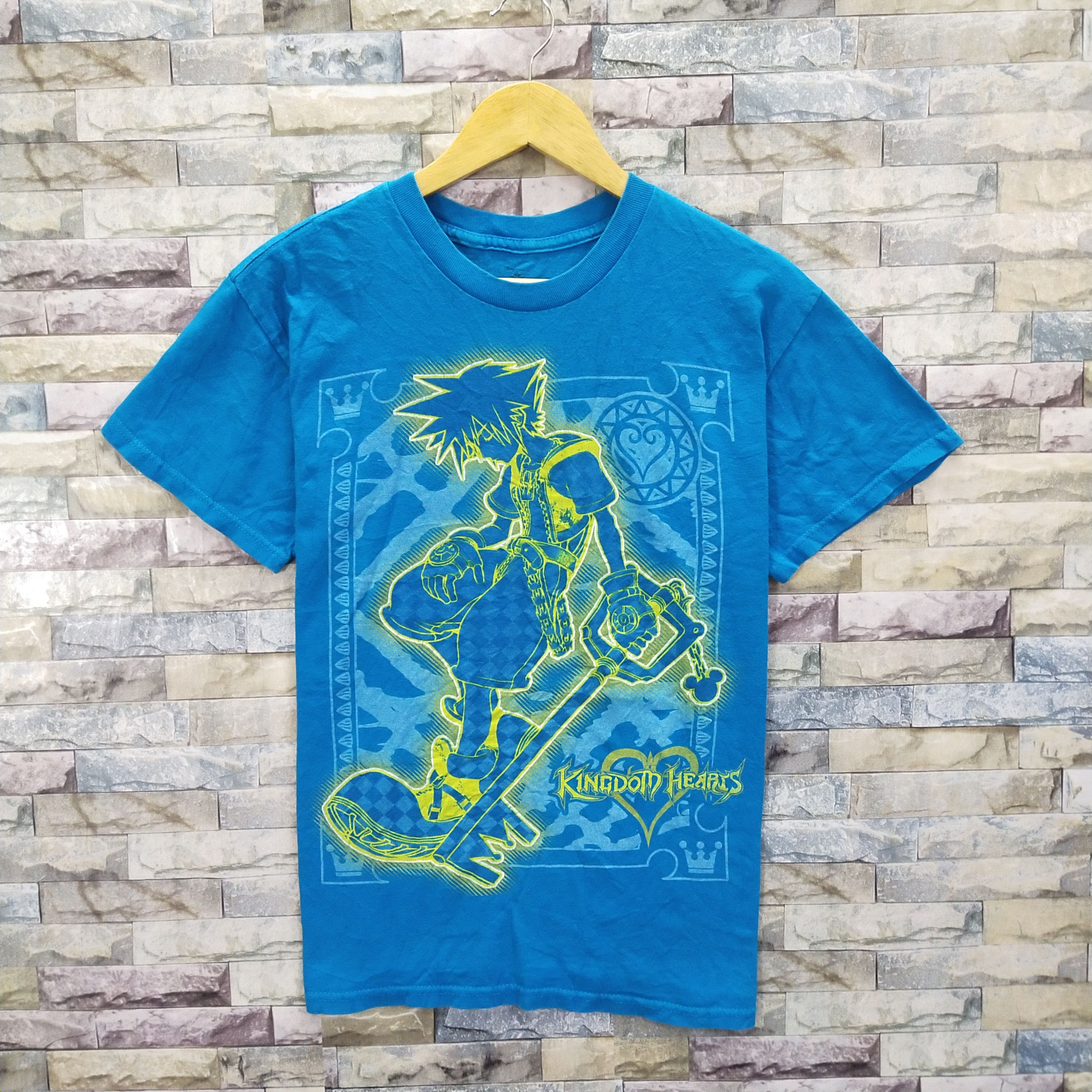 Anime Rare‼️Kingdom Hearts Sora Disney Video Games Shirt Size US M / EU 48-50 / 2 - 1 Thumbnail
