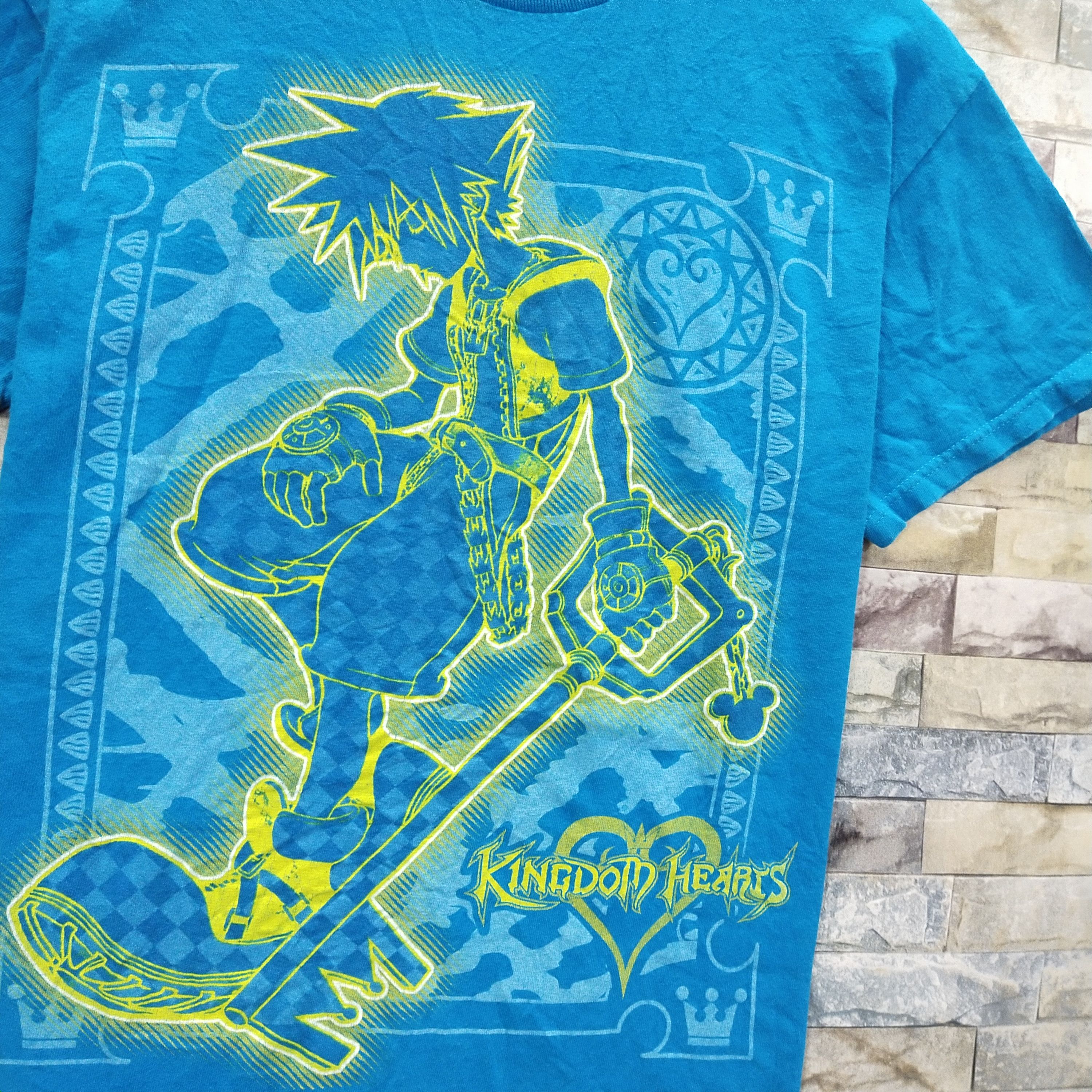 Anime Rare‼️Kingdom Hearts Sora Disney Video Games Shirt Size US M / EU 48-50 / 2 - 2 Thumbnail