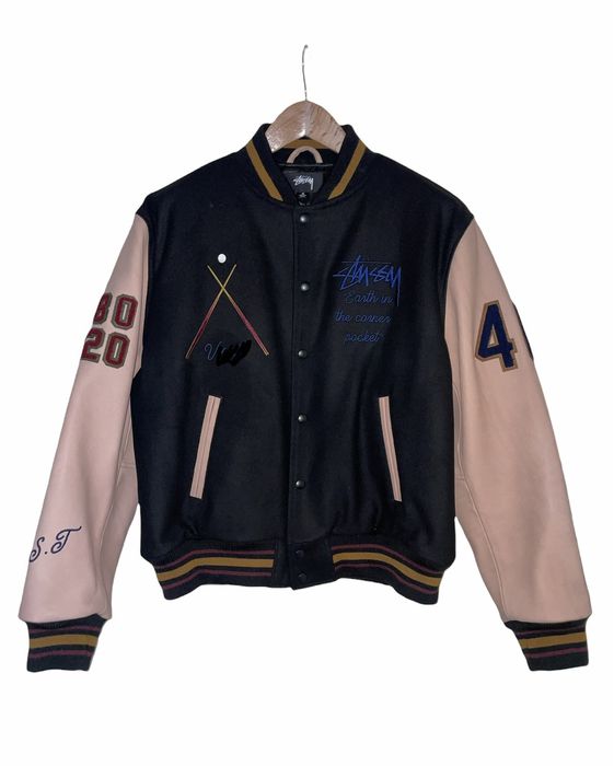 Stussy F&F IST Stussy 40th Anniversary Varsity Jacket | Grailed