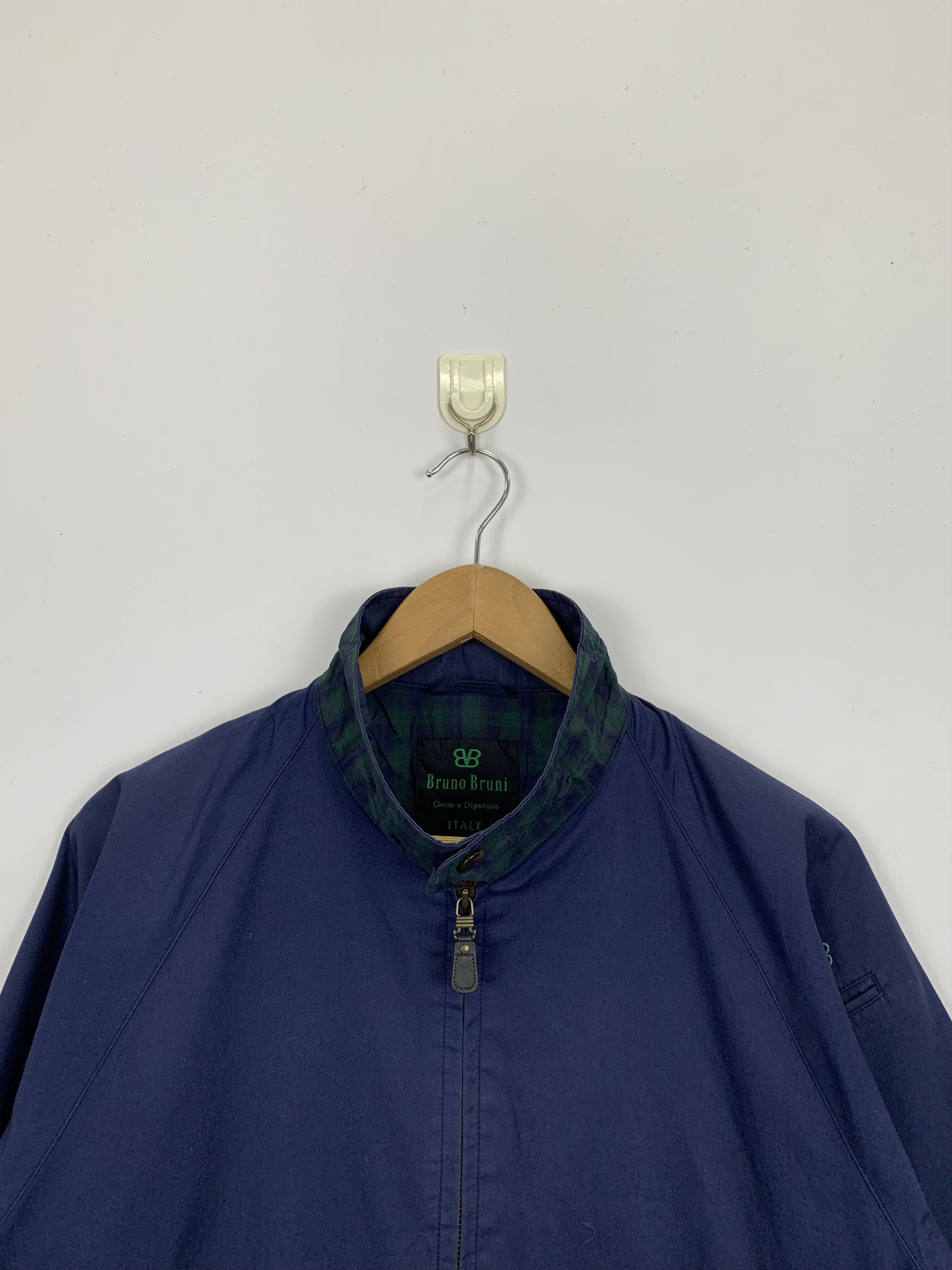 Vintage Vintage Bruno Bruni Italian Zipper Jacket J1010 Size US M / EU 48-50 / 2 - 2 Thumbnail