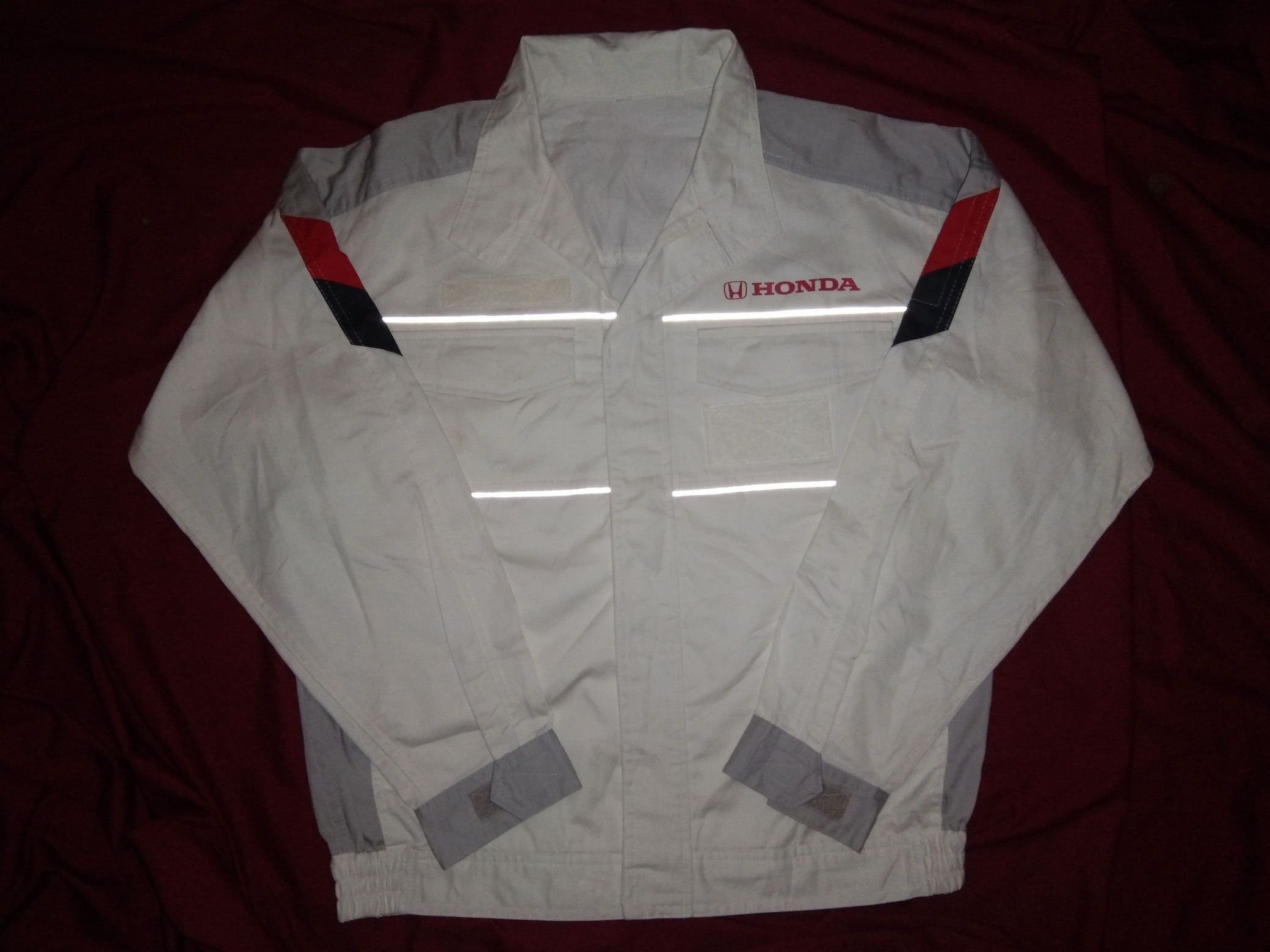 Honda Honda Staff Racing Uniform Jacket workwear Mechanic Size US L / EU 52-54 / 3 - 3 Thumbnail