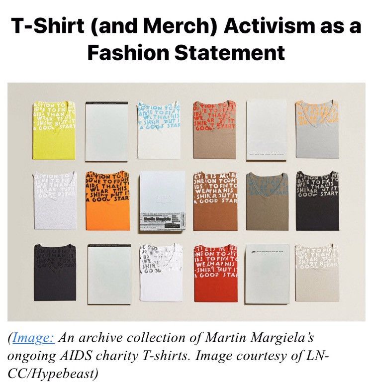 Maison Margiela Maison Martin Margiela Activism AIDS Charity Shirt Size US S / EU 44-46 / 1 - 9 Thumbnail