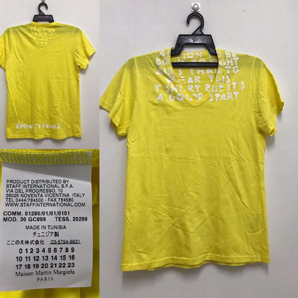 Maison Margiela Maison Martin Margiela Activism AIDS Charity Shirt Size US S / EU 44-46 / 1 - 7 Thumbnail