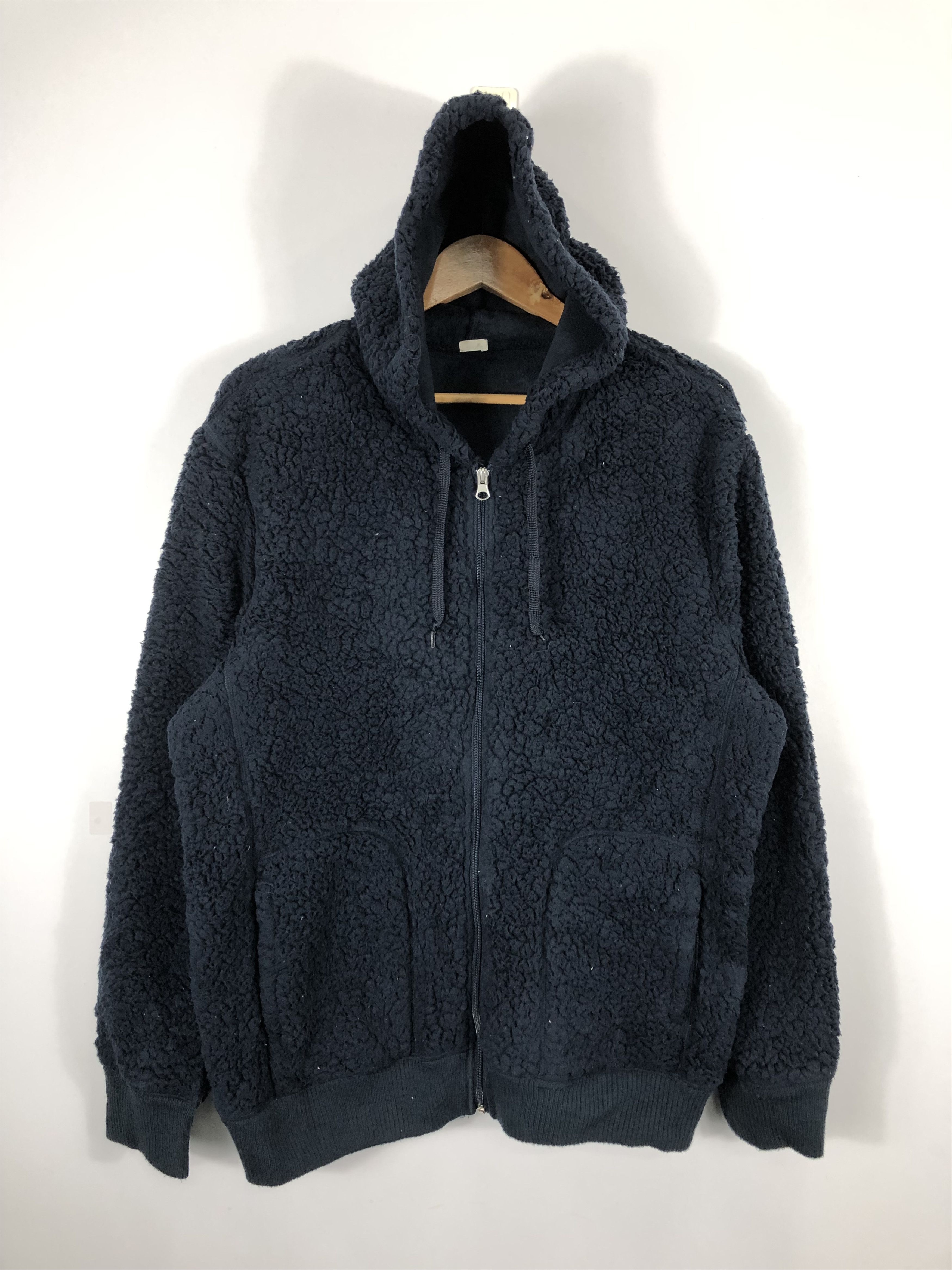 Japanese Brand Japanese Brand G.U Fleece Jacket Hoodie J0569 Size US XL / EU 56 / 4 - 1 Thumbnail