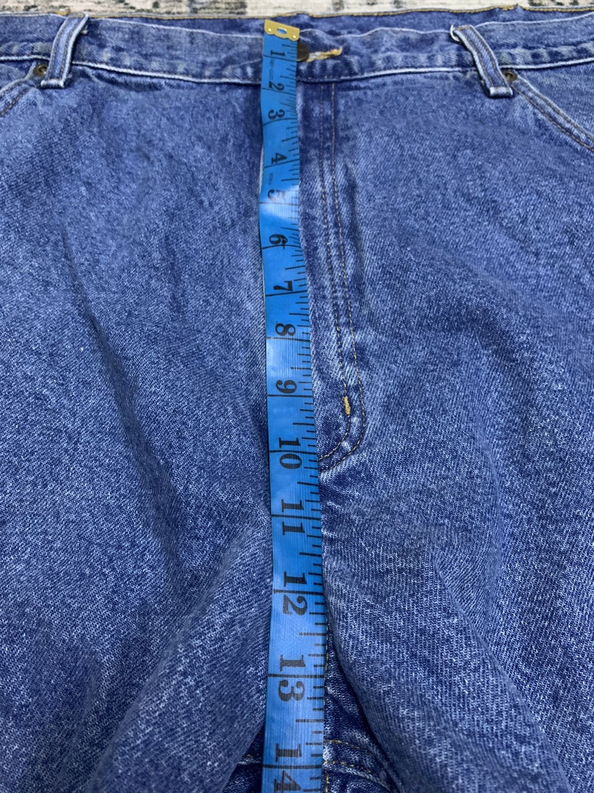 Carhartt × Vintage Carhartt Jeans Denim Flannel Lining Size US 40 / EU 56 - 9 Thumbnail