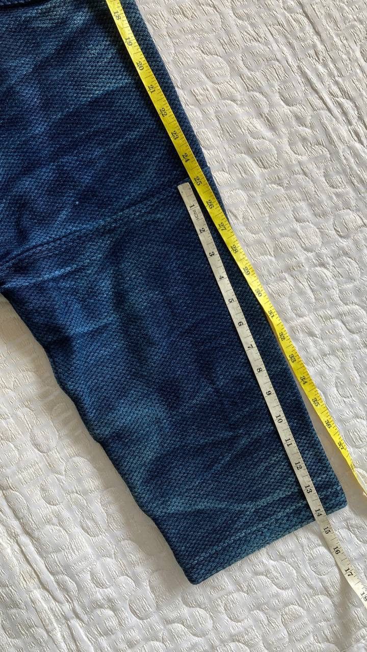 Indigo Vintage 60s Kendo Kimono Boro Wild Character Design Size US L / EU 52-54 / 3 - 11 Thumbnail