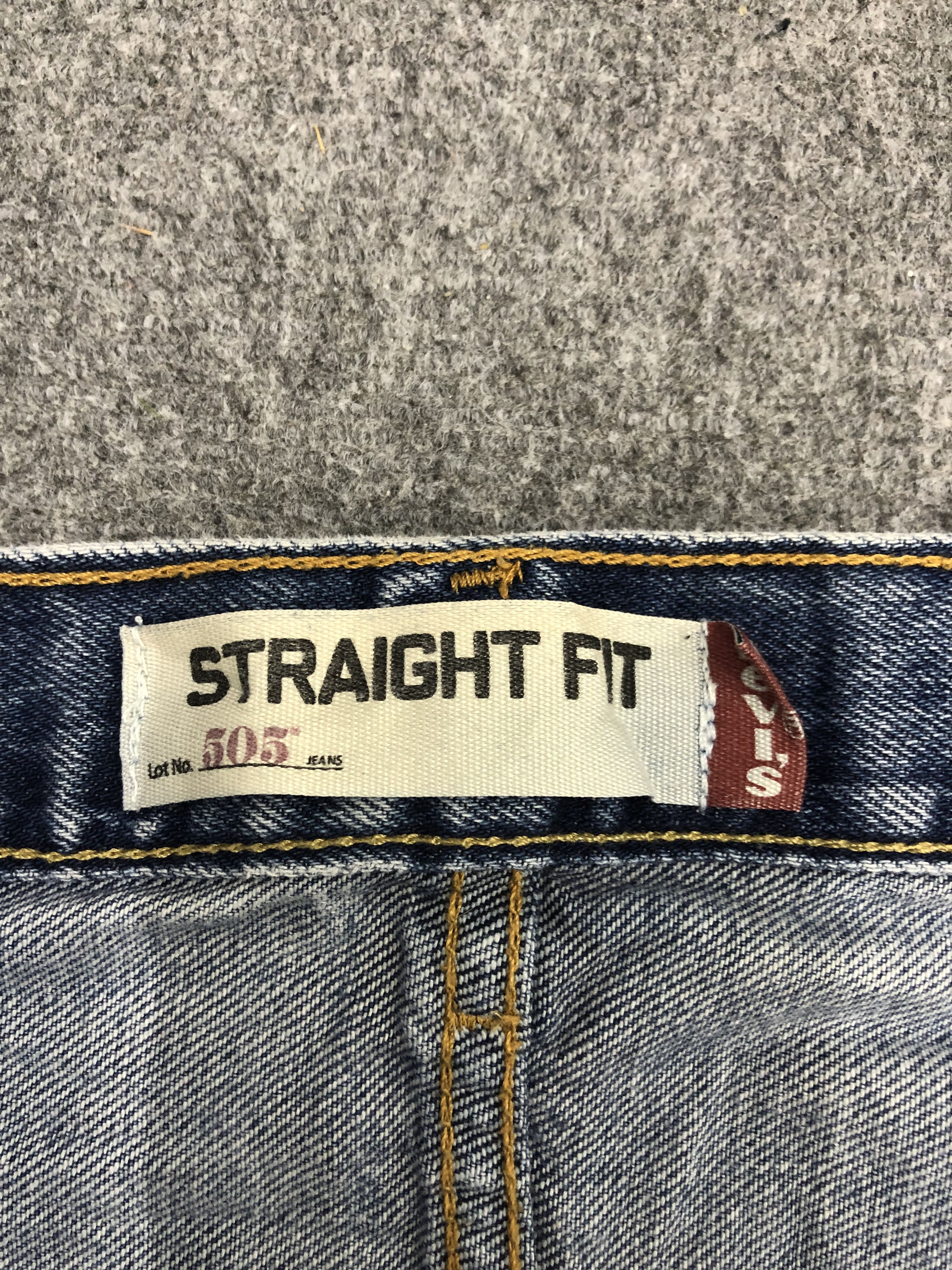 Levi's Vintage Levis 505 Light Wash Jeans DP1050 Size US 44 / EU 60 - 6 Thumbnail