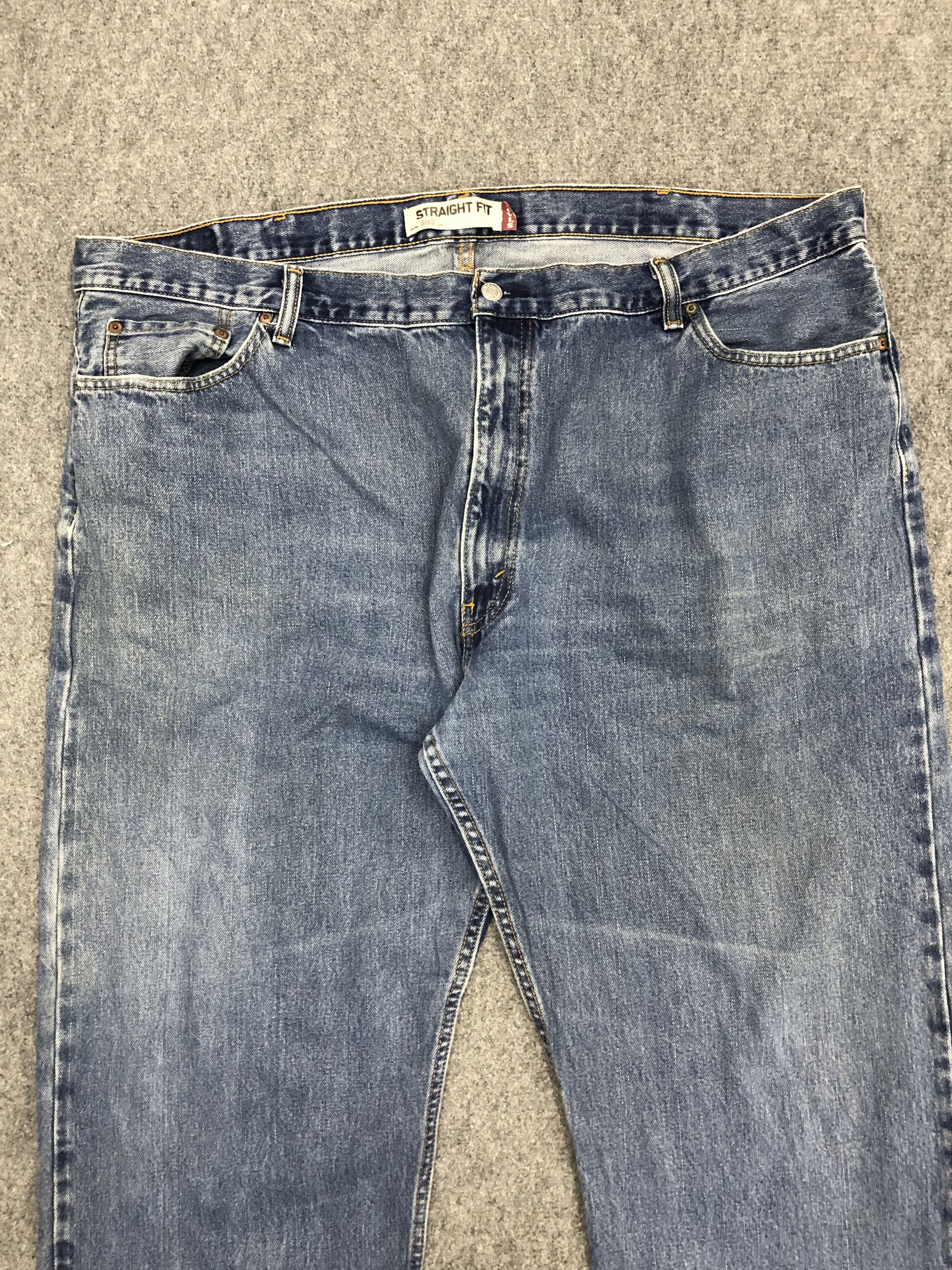Levi's Vintage Levis 505 Light Wash Jeans DP1050 Size US 44 / EU 60 - 2 Thumbnail
