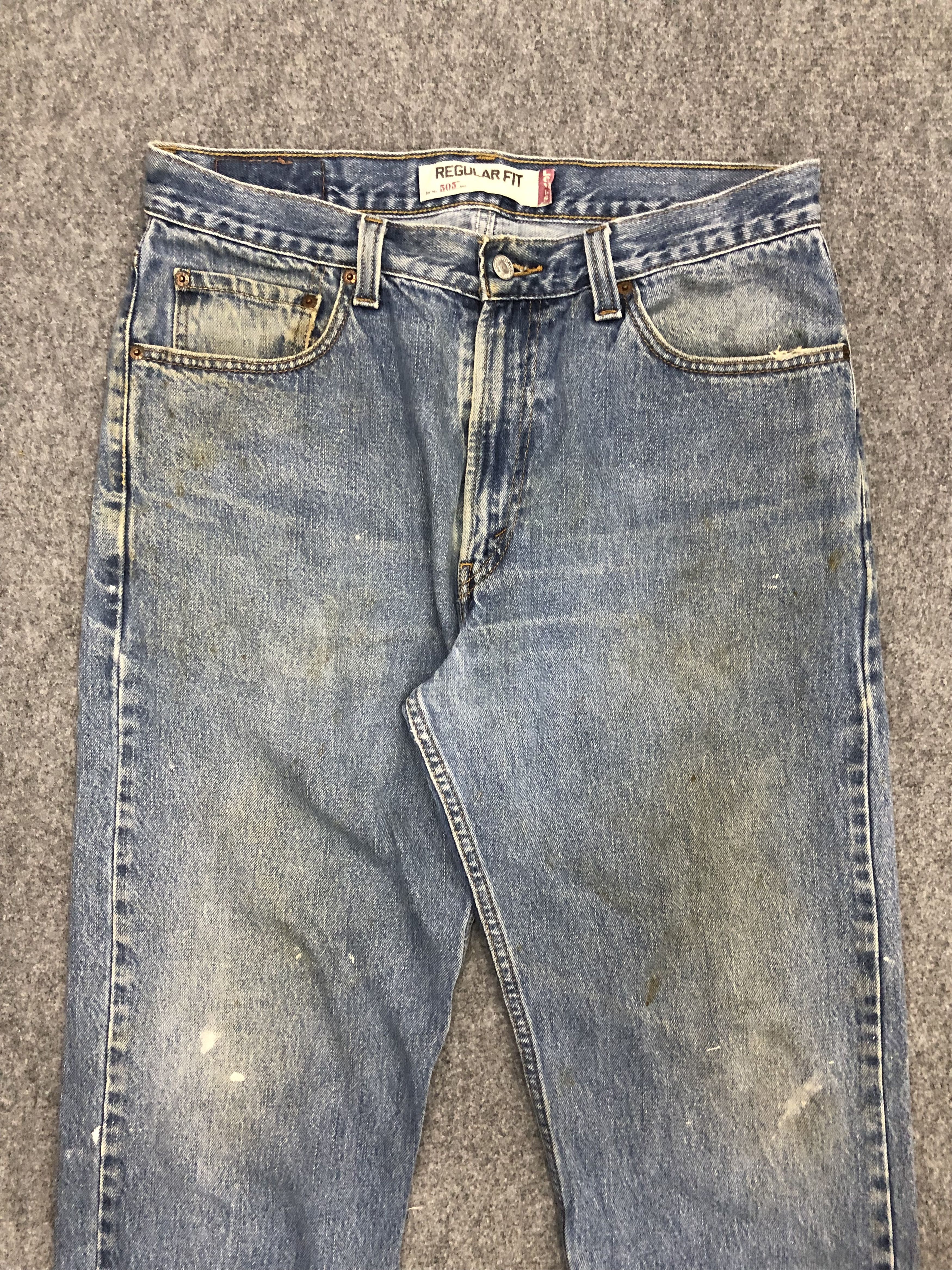 Levi's Vintage Levis 505 Jeans DP1049 Size US 36 / EU 52 - 2 Thumbnail