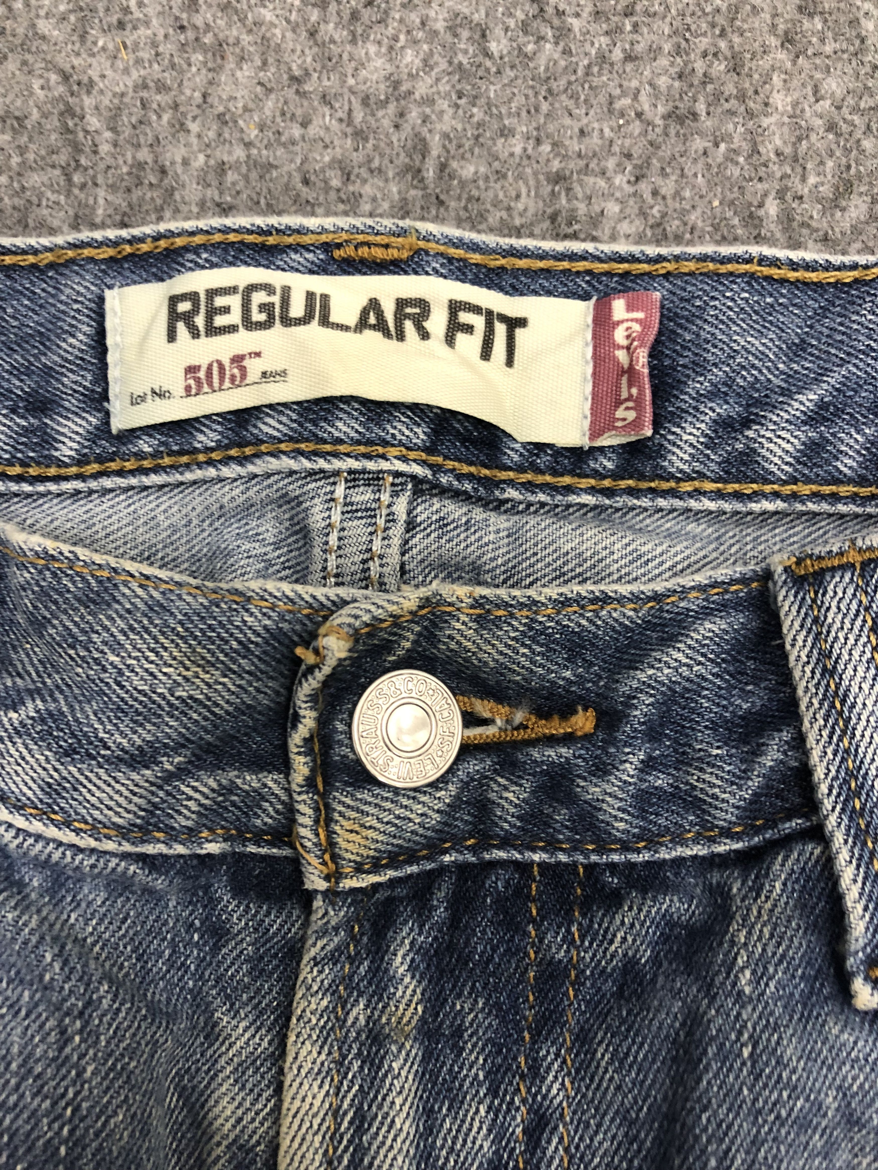 Levi's Vintage Levis 505 Jeans DP1049 Size US 36 / EU 52 - 7 Thumbnail