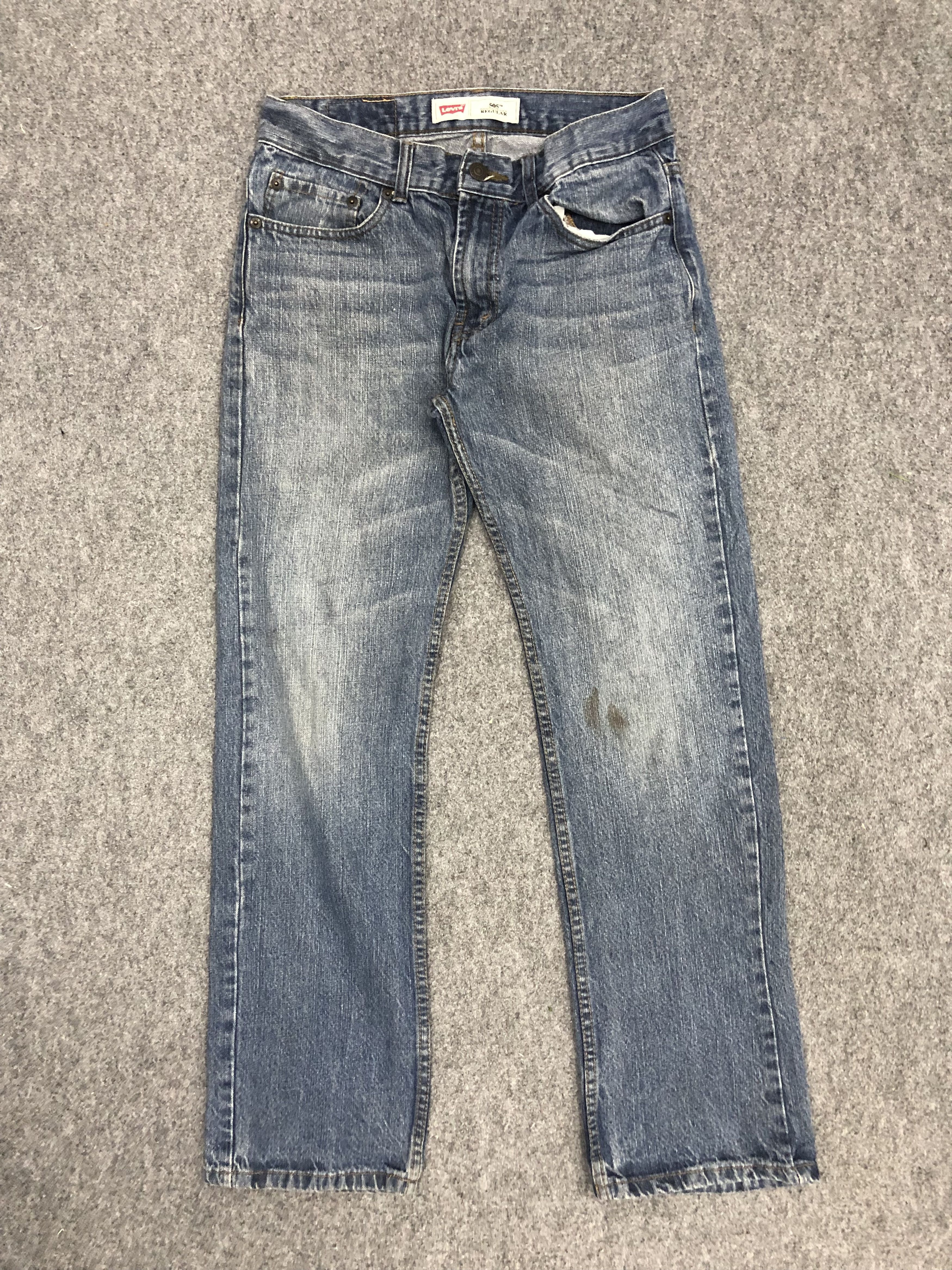 Levi's Vintage Levis 505 Sun Faded Jeans DP1048 Size US 30 / EU 46 - 1 Preview