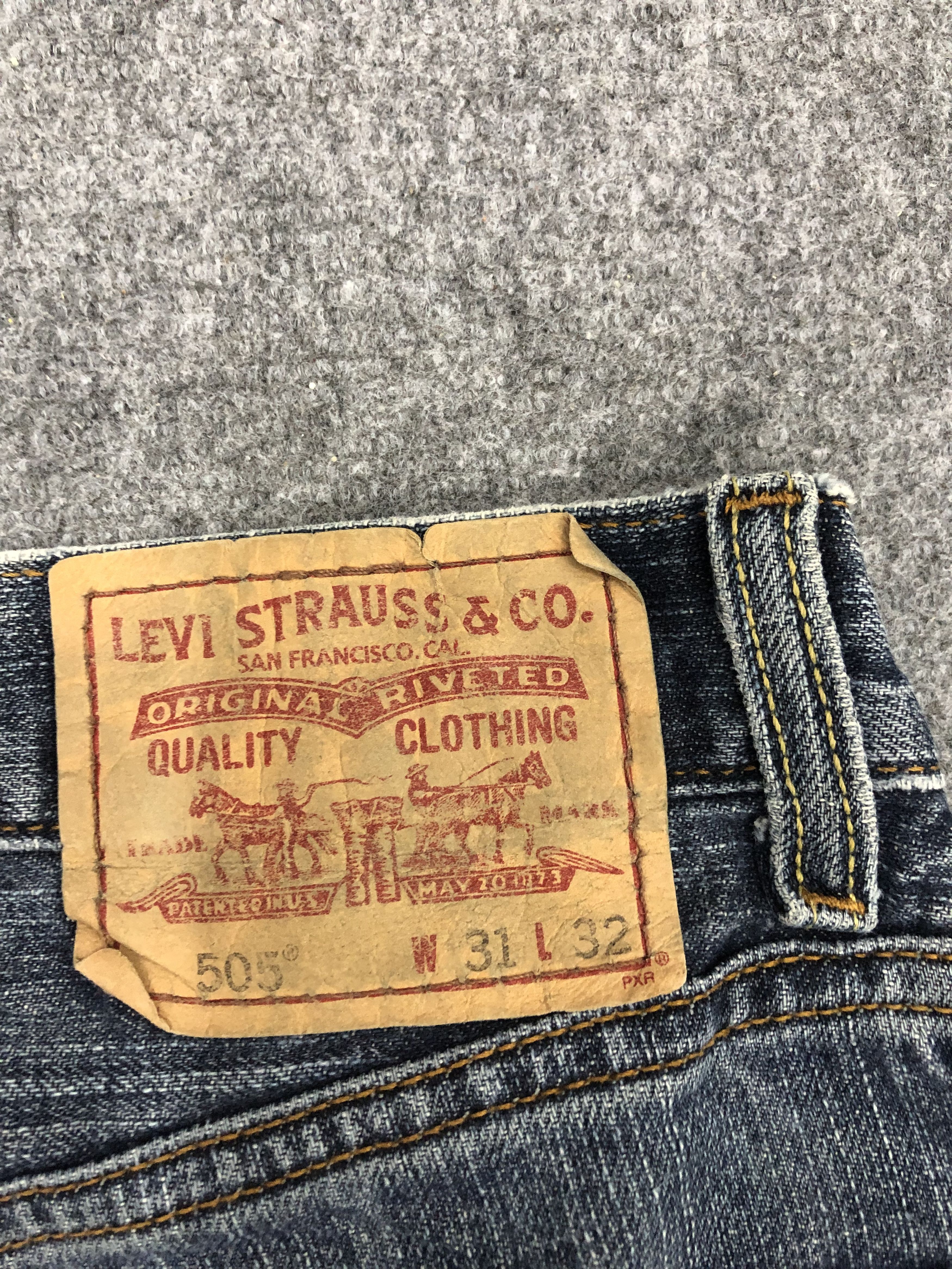 Levi's Vintage Levis 505 Jeans DP1046 Size US 32 / EU 48 - 5 Thumbnail