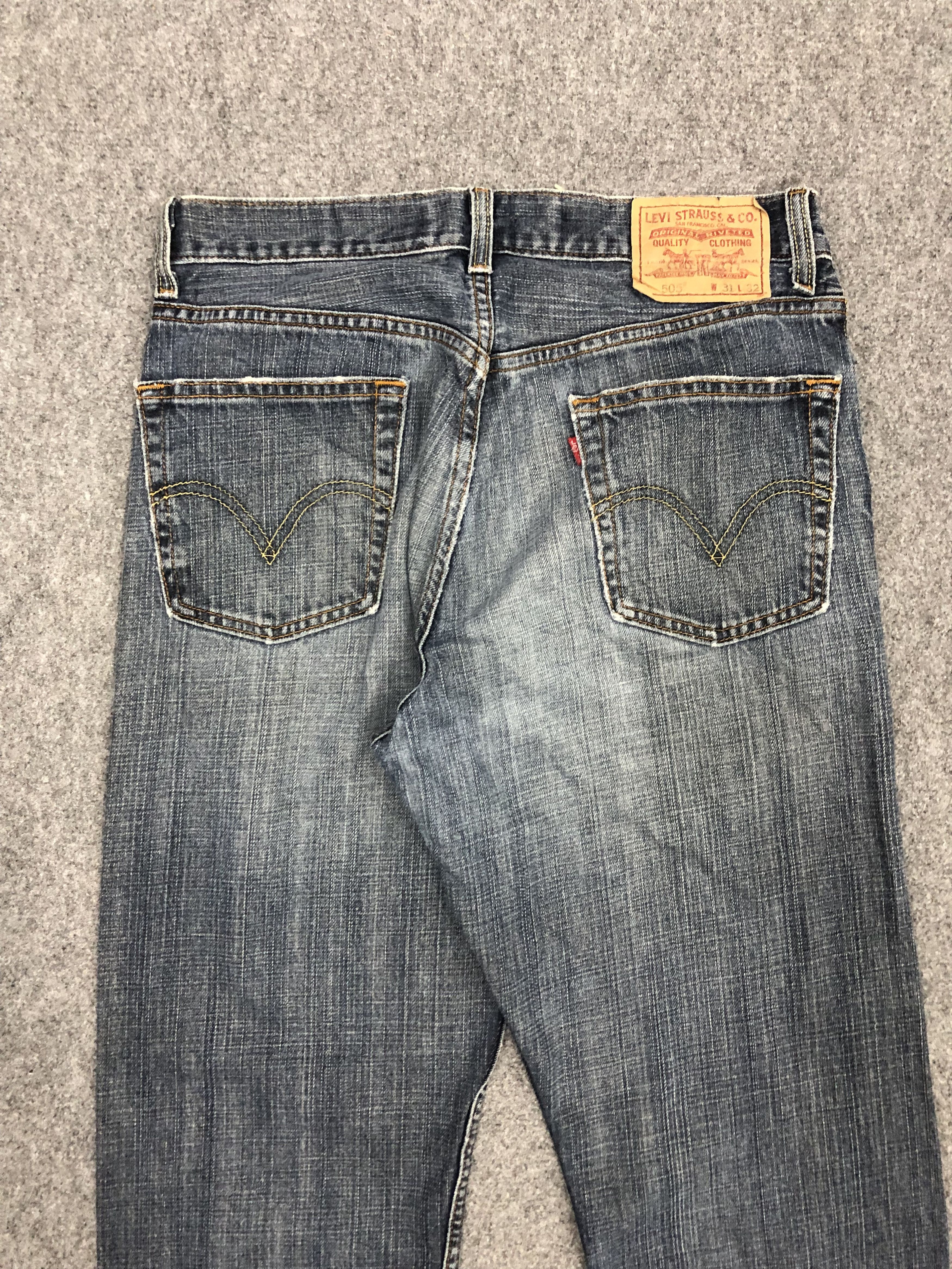 Levi's Vintage Levis 505 Jeans DP1046 Size US 32 / EU 48 - 4 Thumbnail