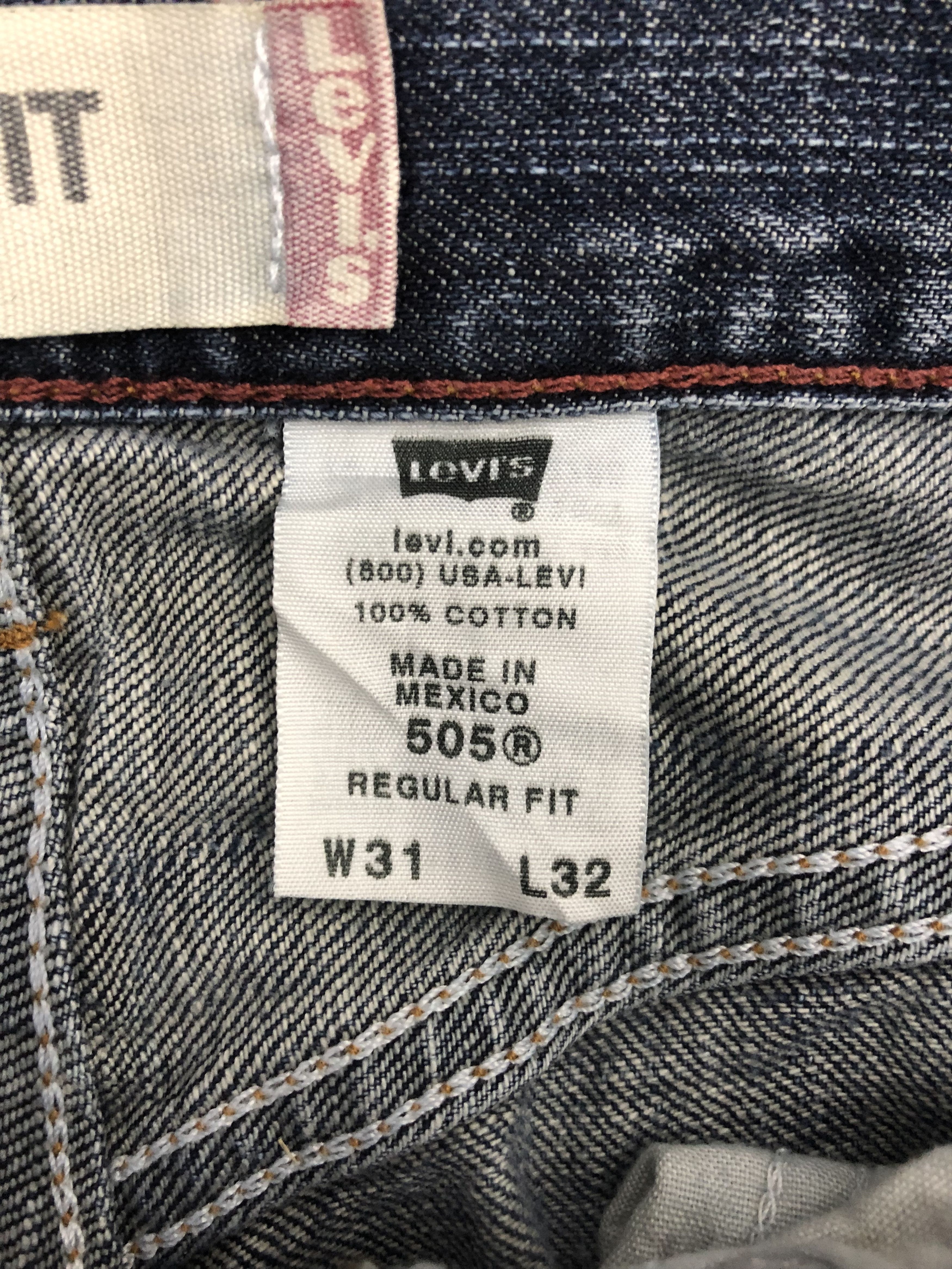 Levi's Vintage Levis 505 Jeans DP1046 Size US 32 / EU 48 - 7 Thumbnail
