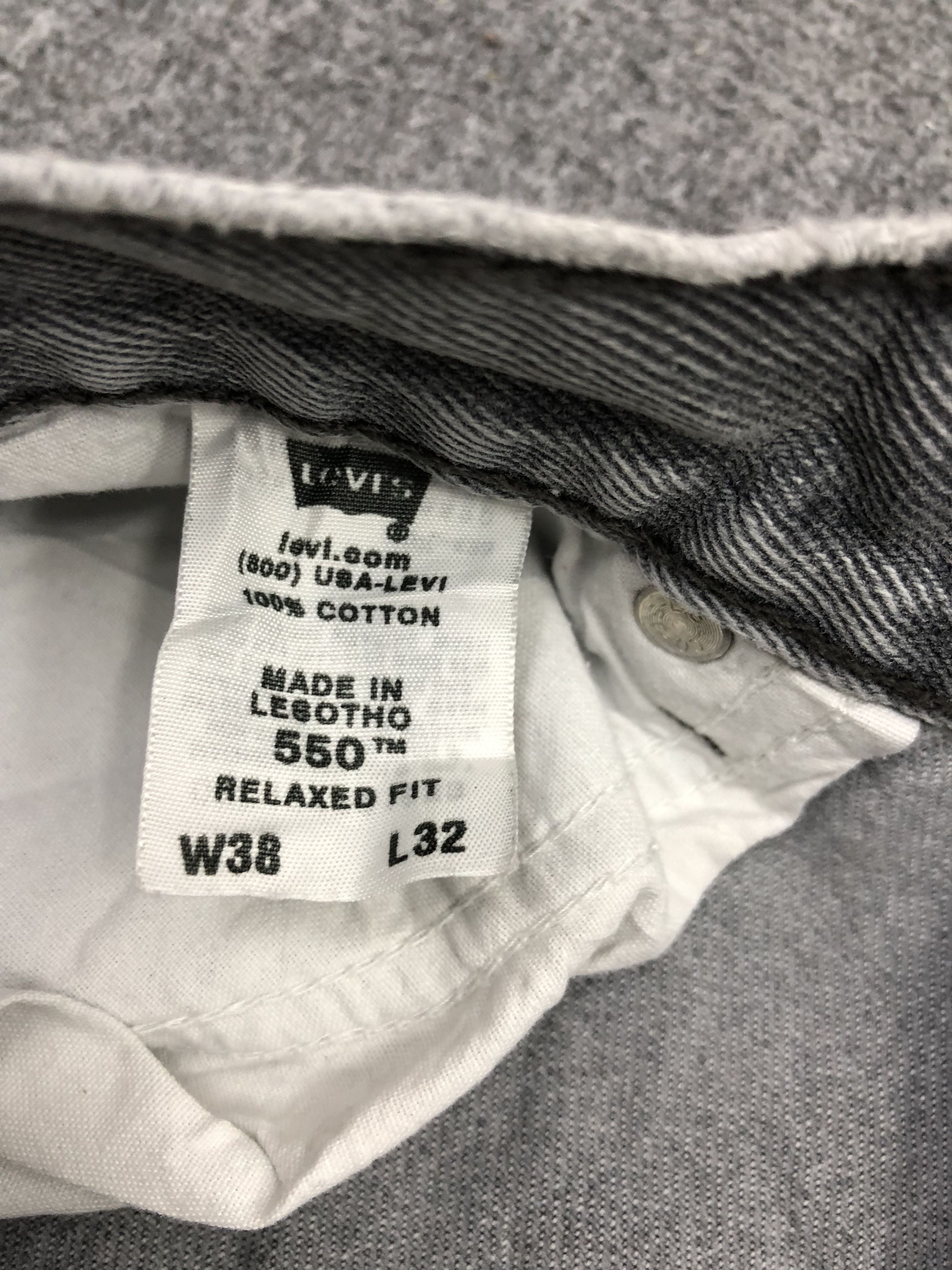 Levi's Vintage Levis 550 Light Jeans DP1071 Size US 36 / EU 52 - 6 Thumbnail