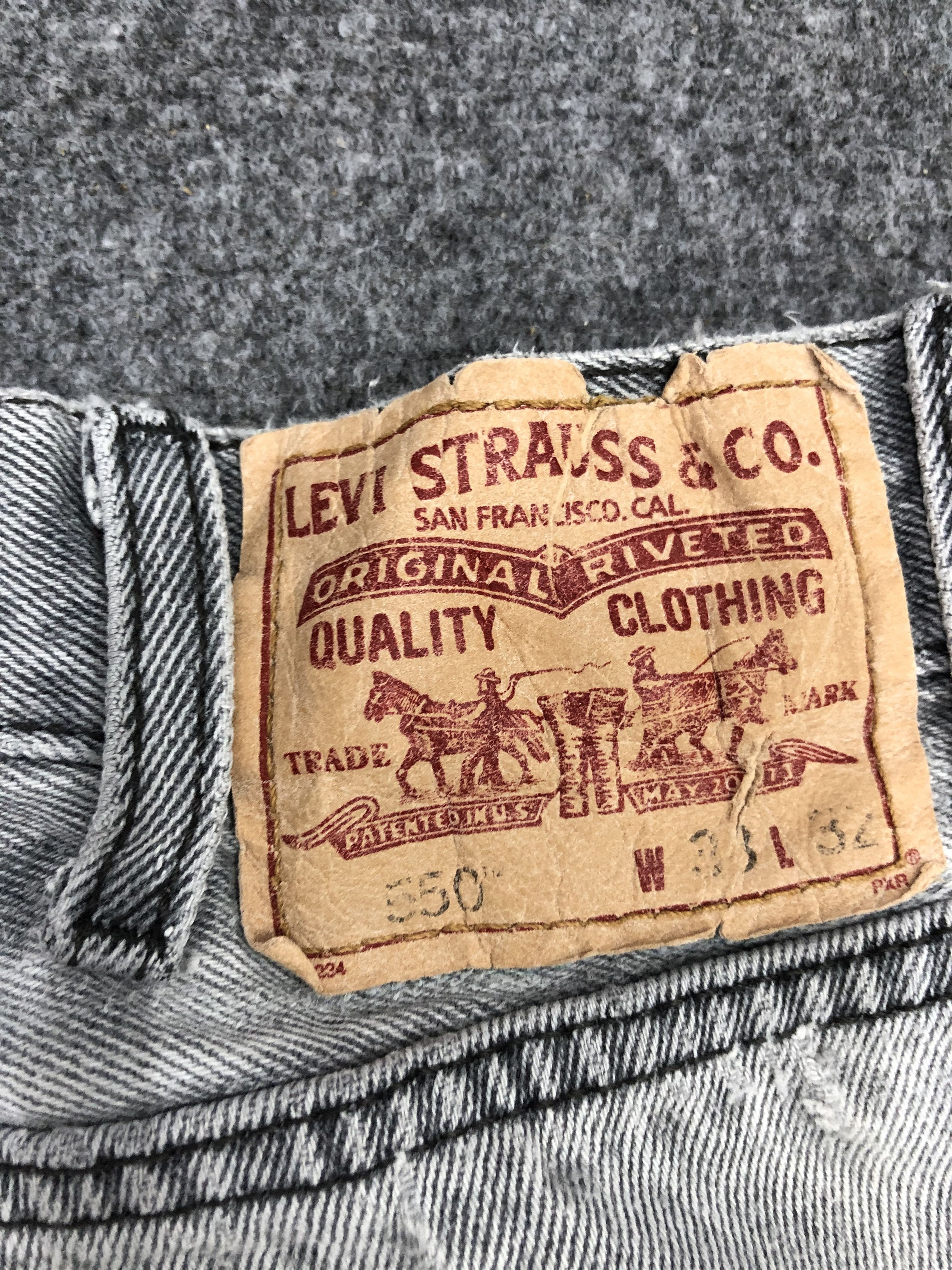 Levi's Vintage Levis 550 Light Jeans DP1071 Size US 36 / EU 52 - 5 Thumbnail