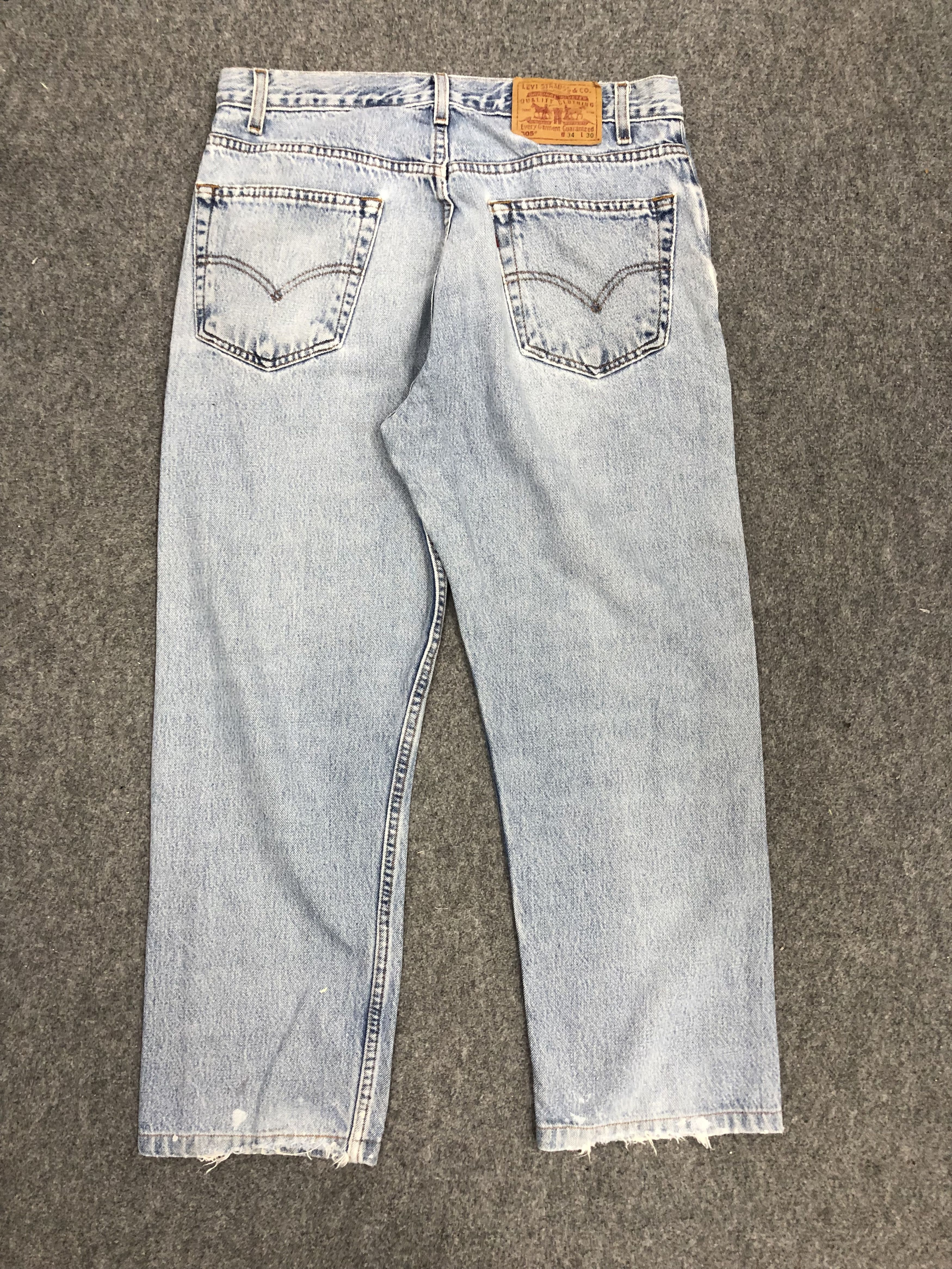Levi's Vintage Levis 505 Sun Faded Jeans DP1054 Size US 32 / EU 48 - 3 Thumbnail
